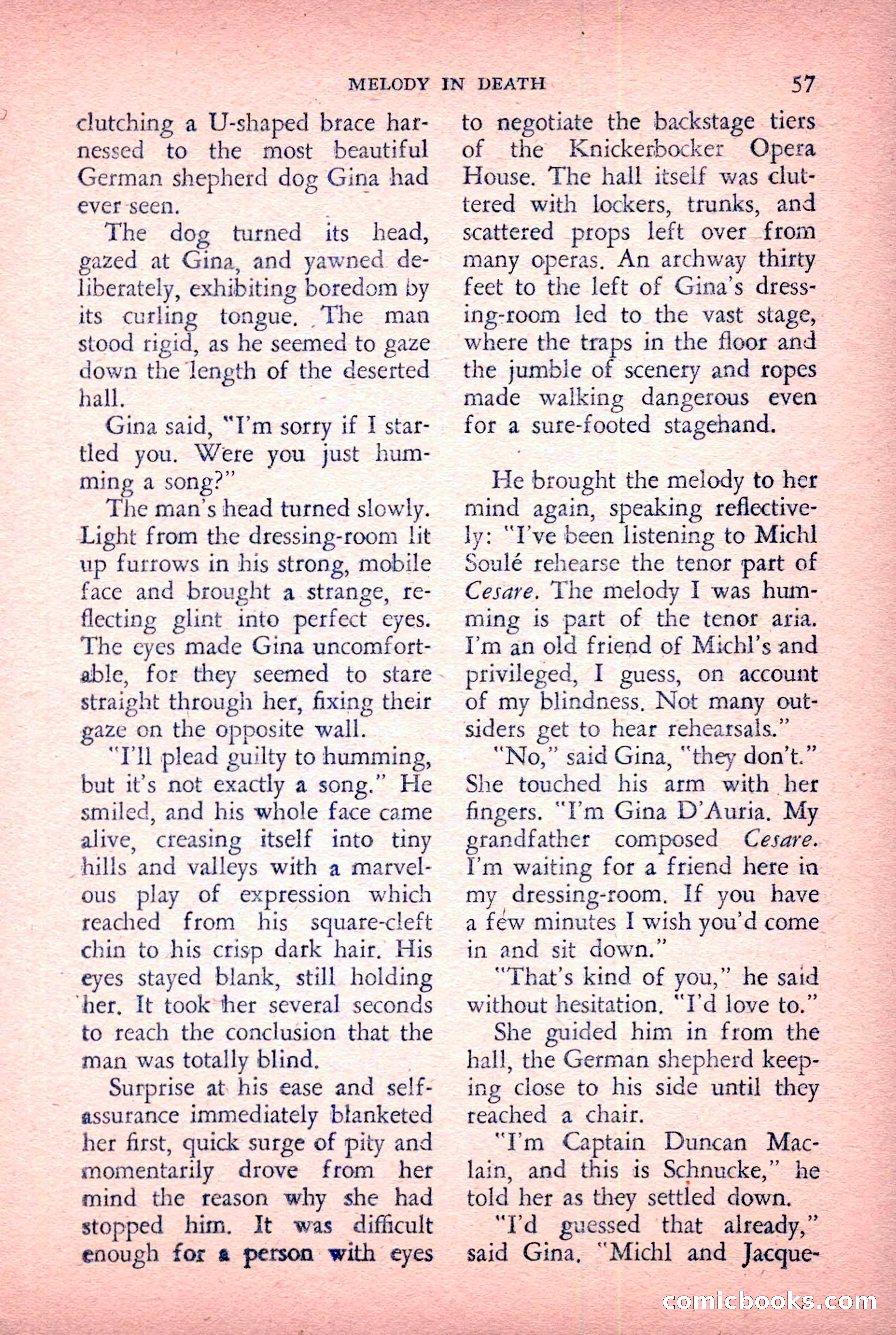 The Saint Detective Magazine, January 1956 — page 59 of 164