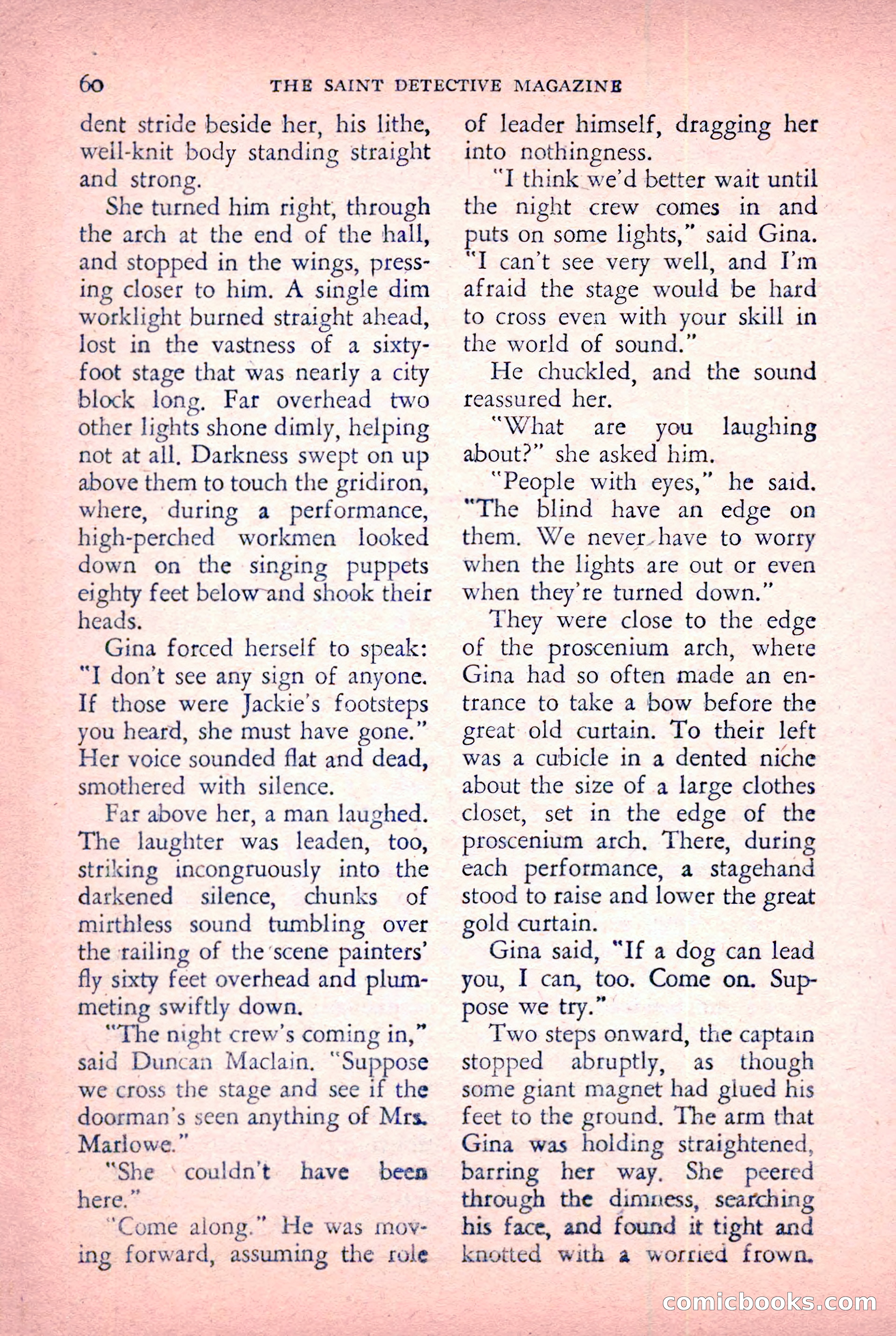 The Saint Detective Magazine, January 1956 — page 62 of 164