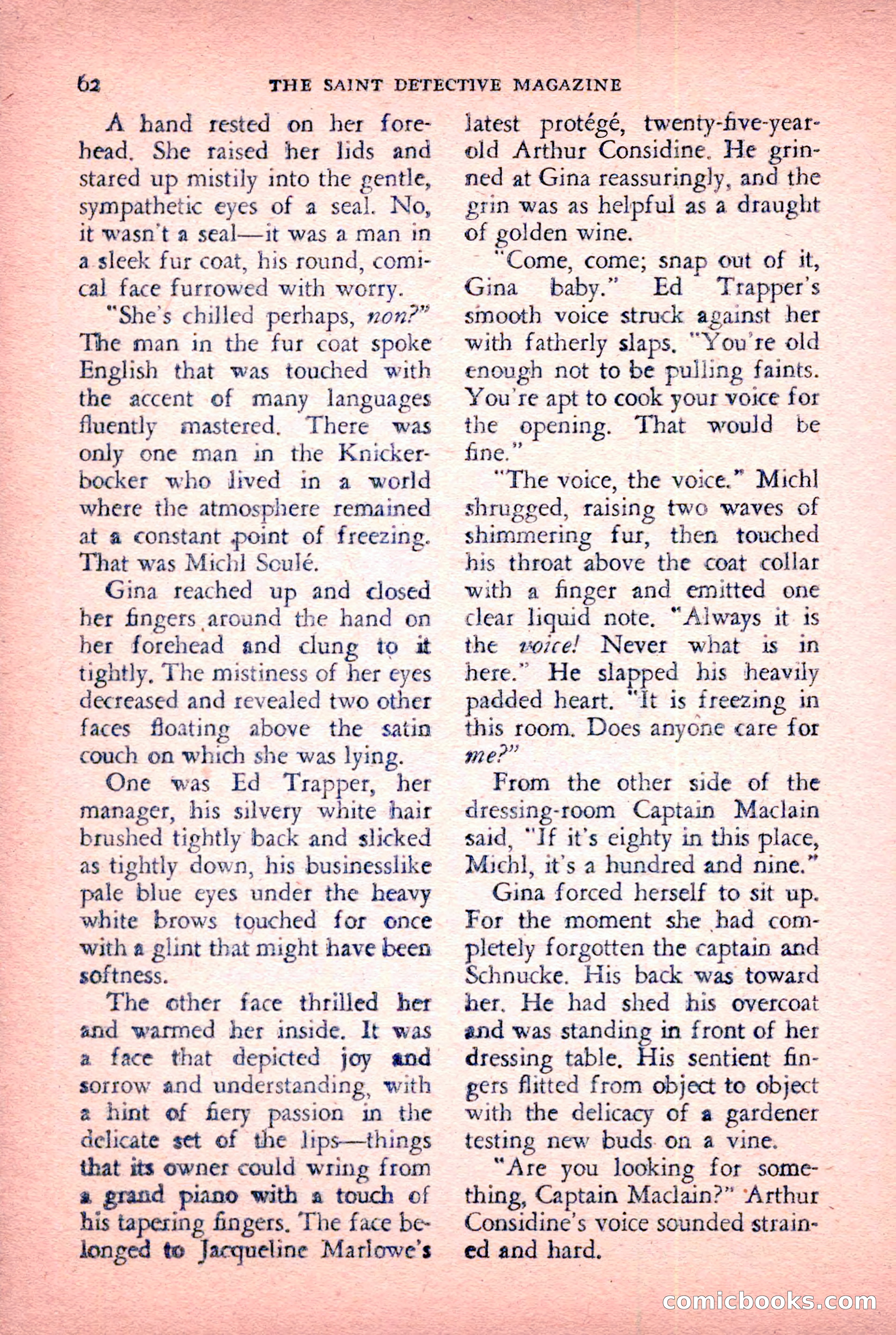 The Saint Detective Magazine, January 1956 — page 64 of 164