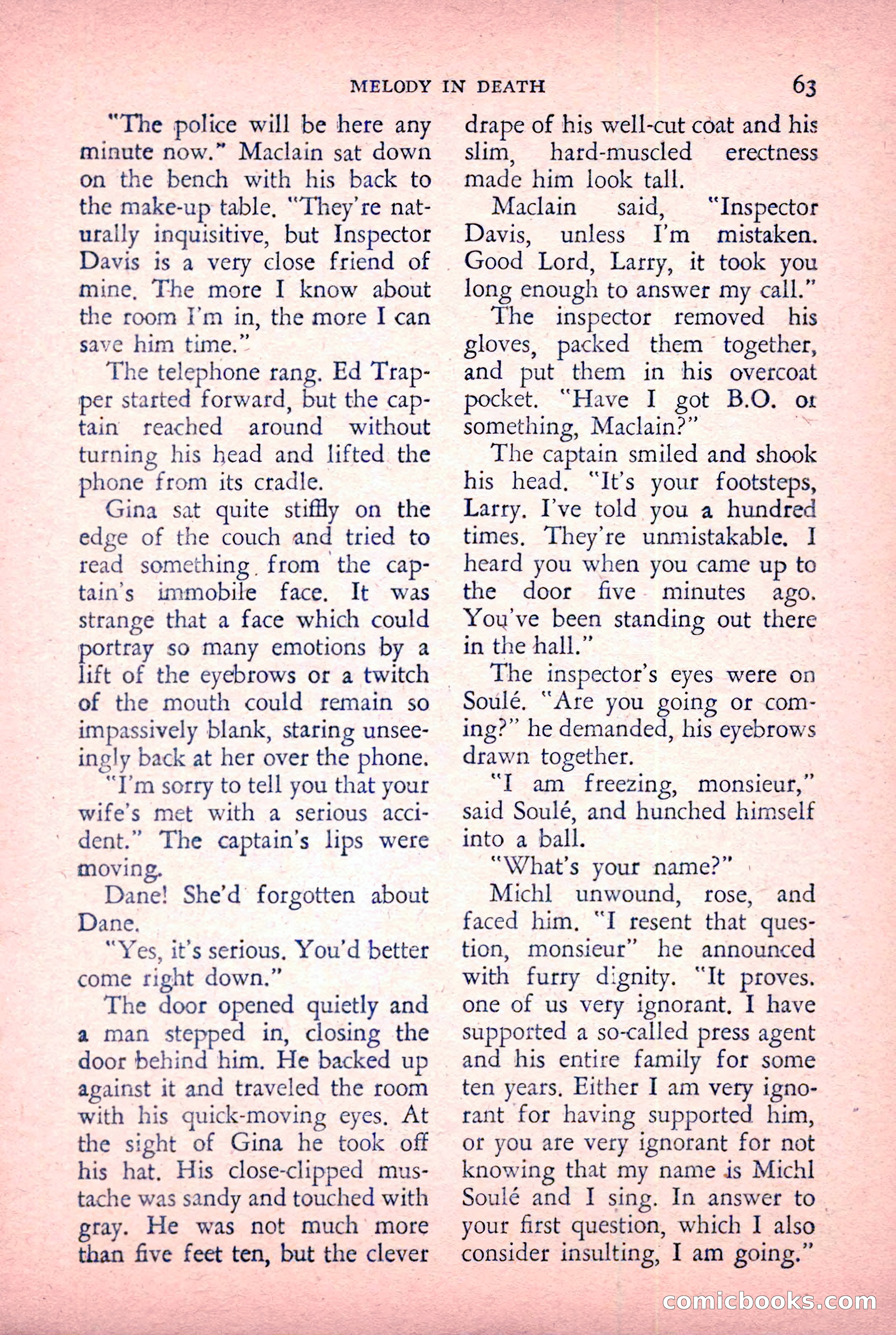 The Saint Detective Magazine, January 1956 — page 65 of 164