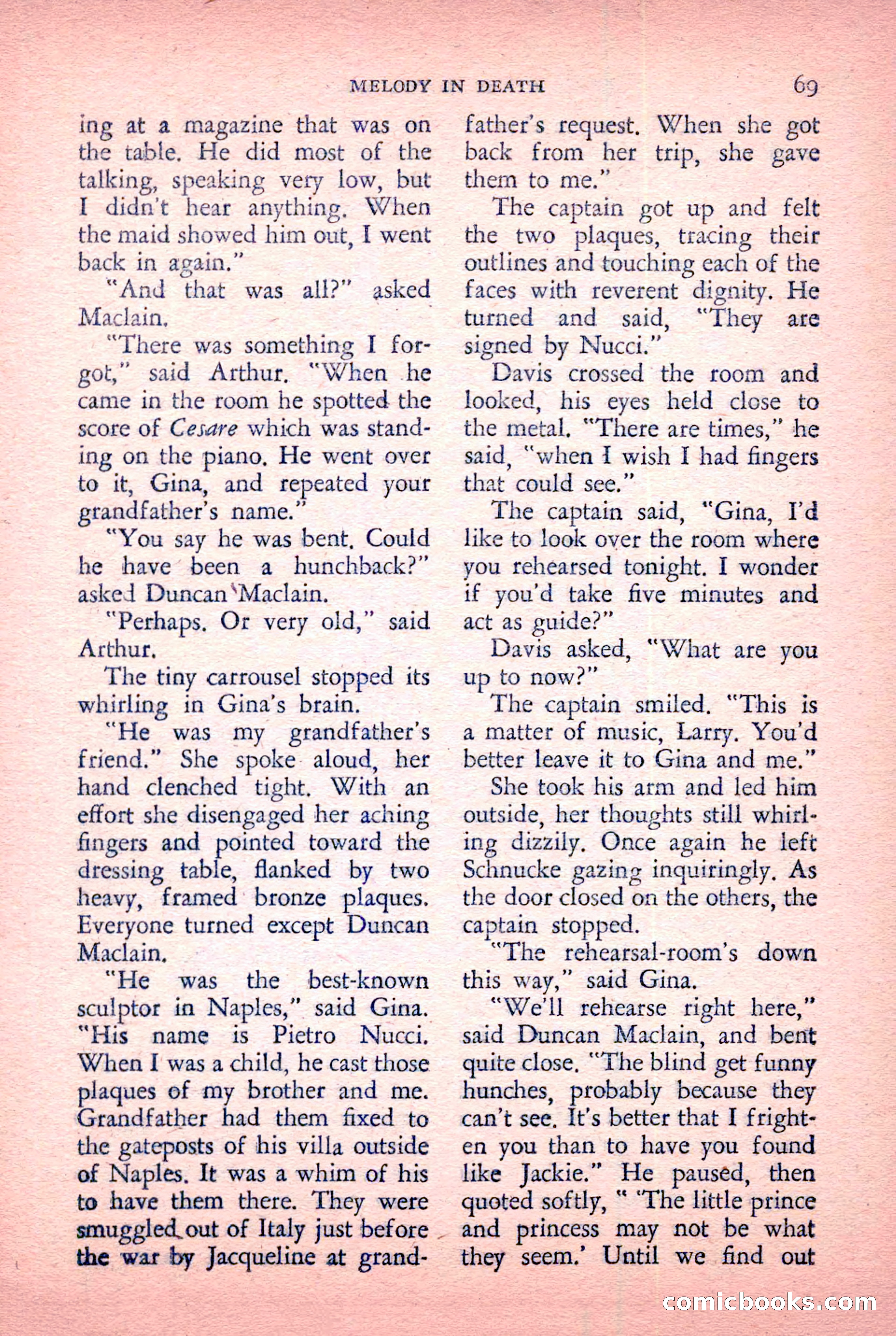 The Saint Detective Magazine, January 1956 — page 71 of 164