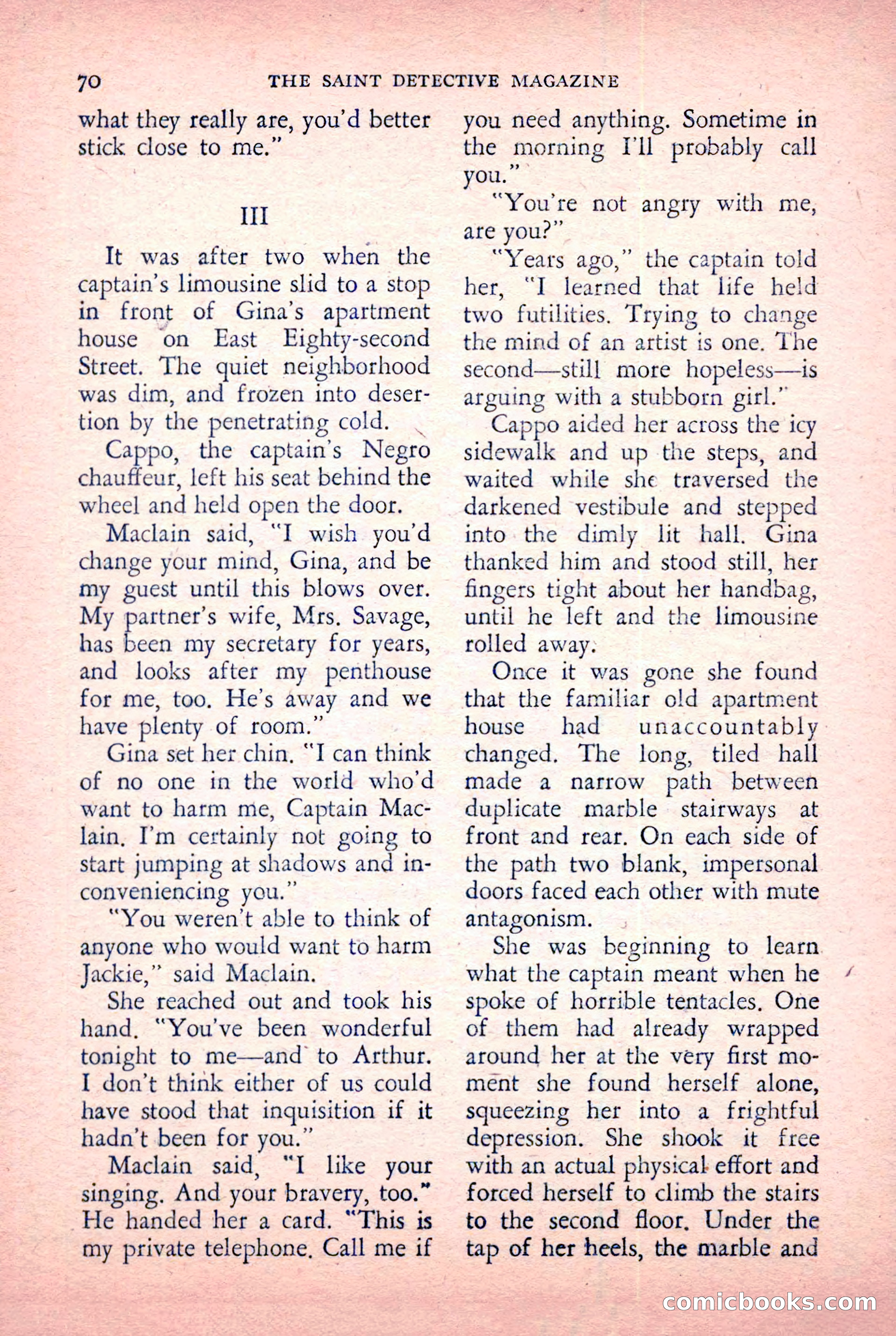 The Saint Detective Magazine, January 1956 — page 72 of 164
