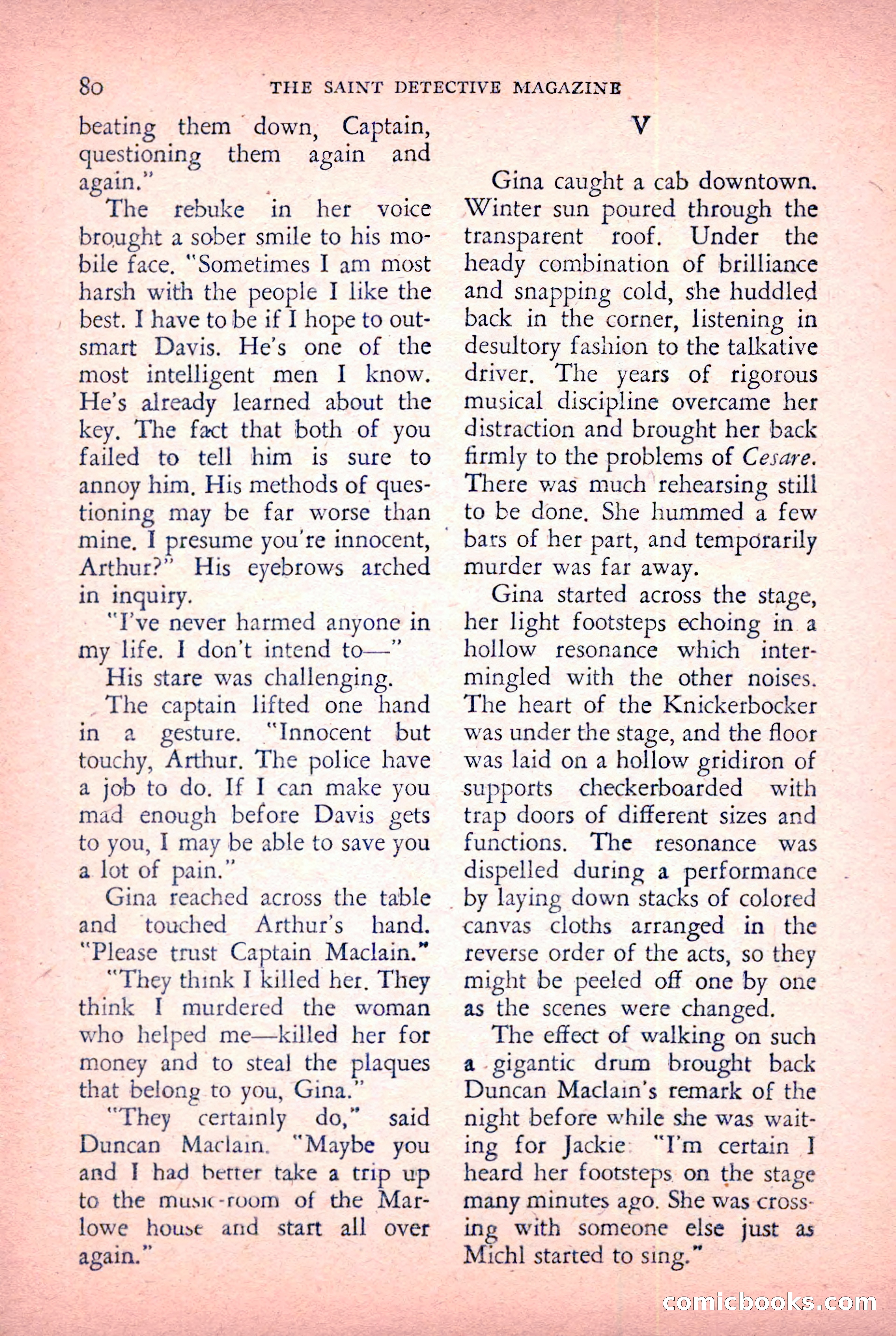 The Saint Detective Magazine, January 1956 — page 82 of 164