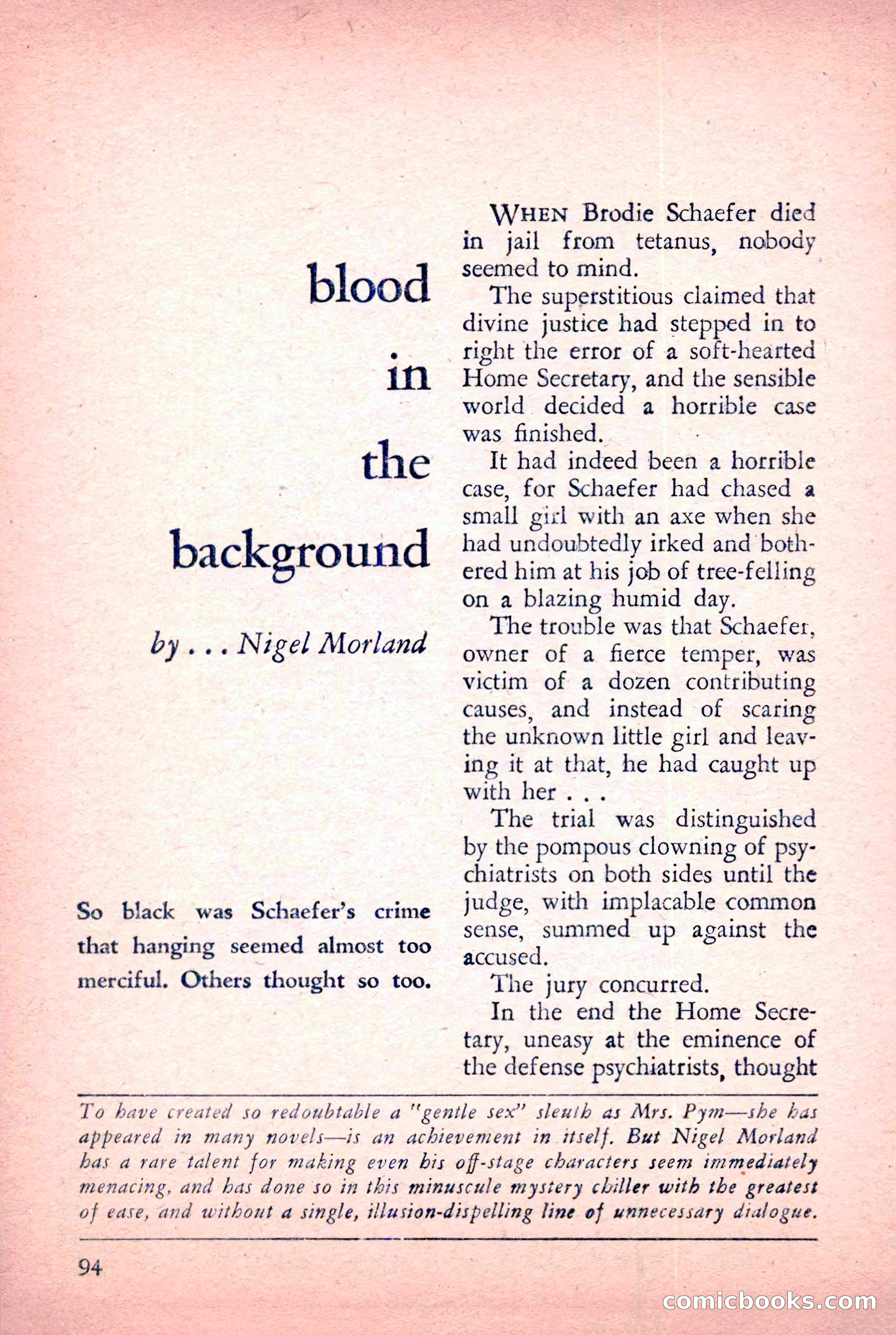 The Saint Detective Magazine, January 1956 — page 96 of 164