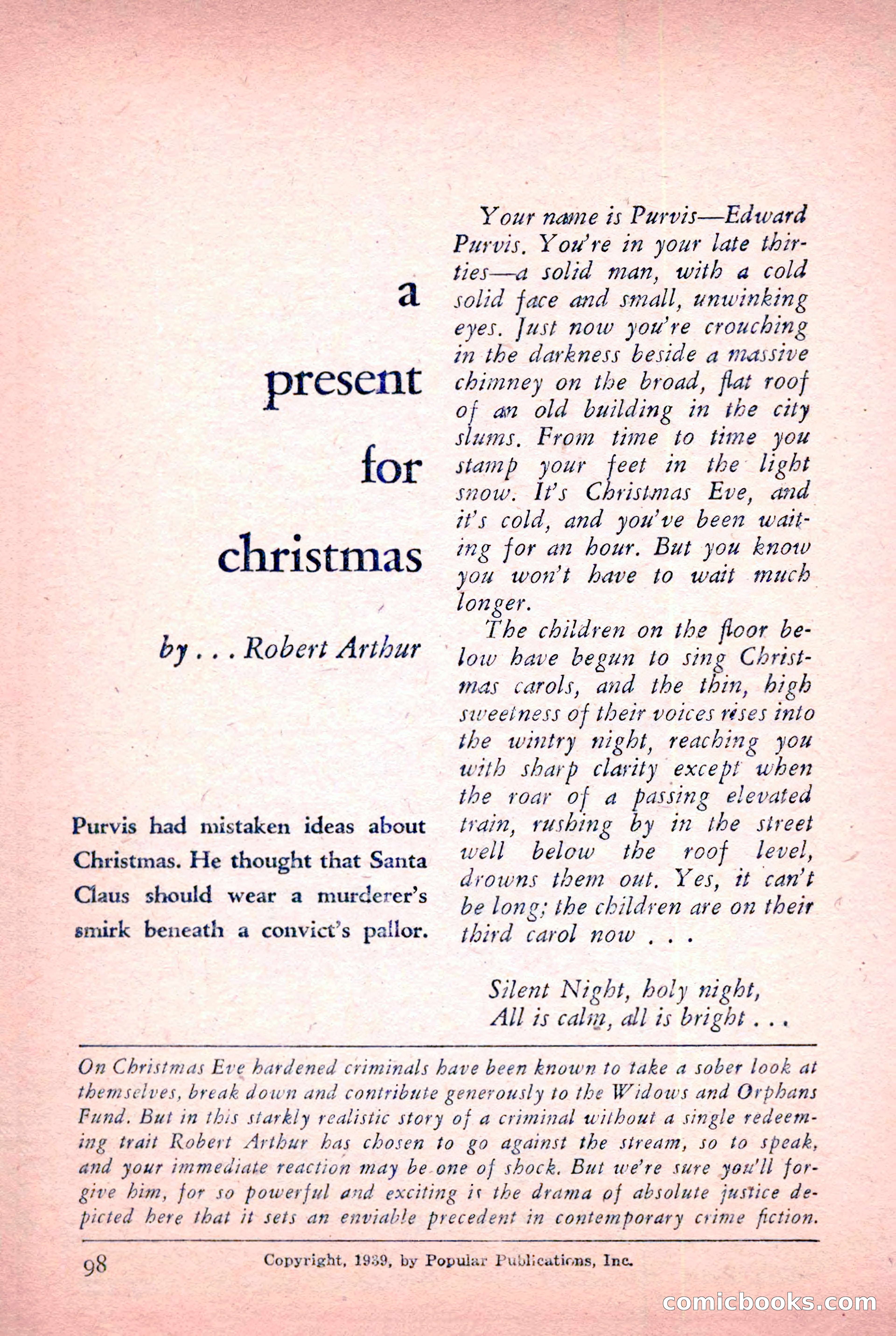 The Saint Detective Magazine, January 1956 — page 100 of 164