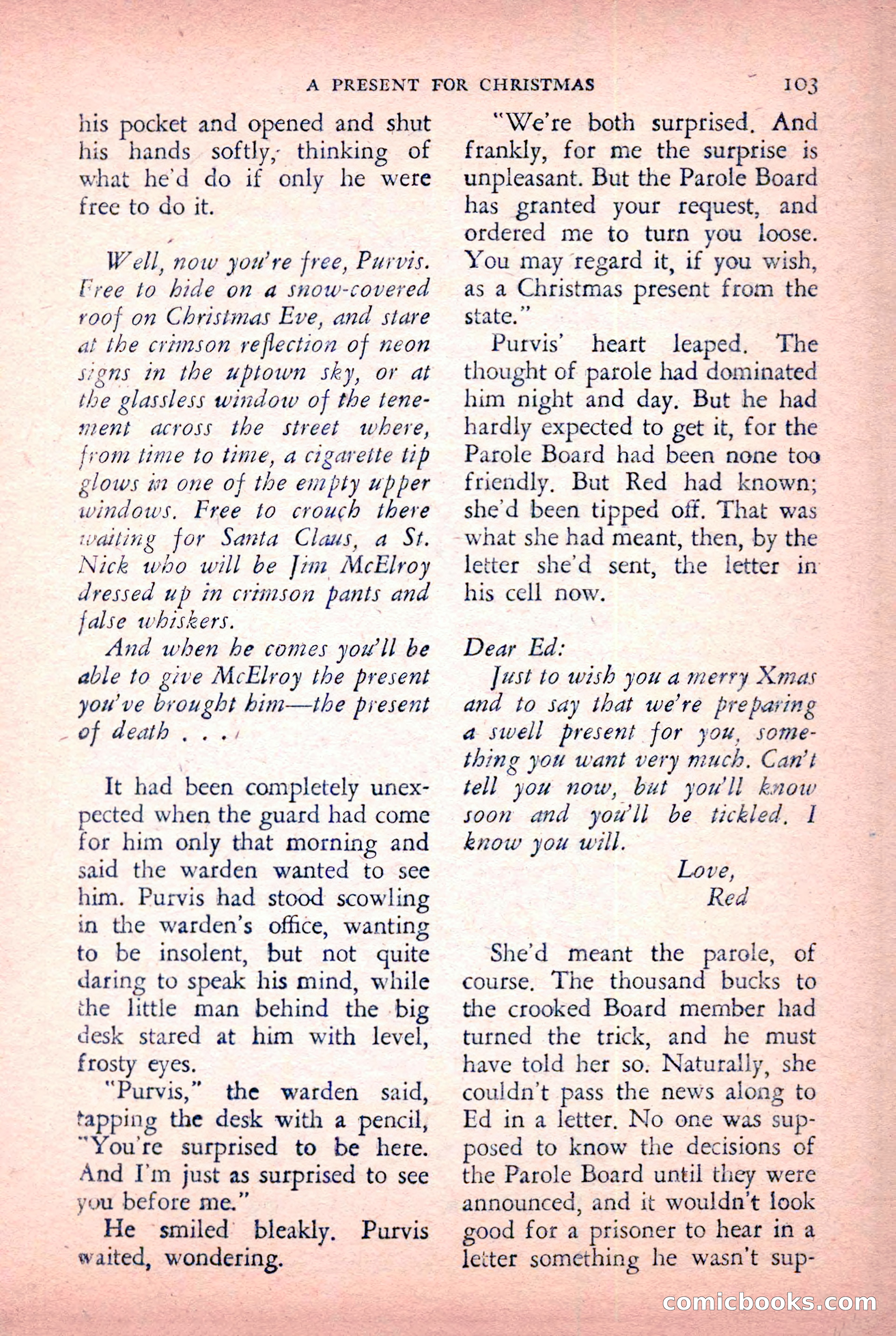 The Saint Detective Magazine, January 1956 — page 105 of 164