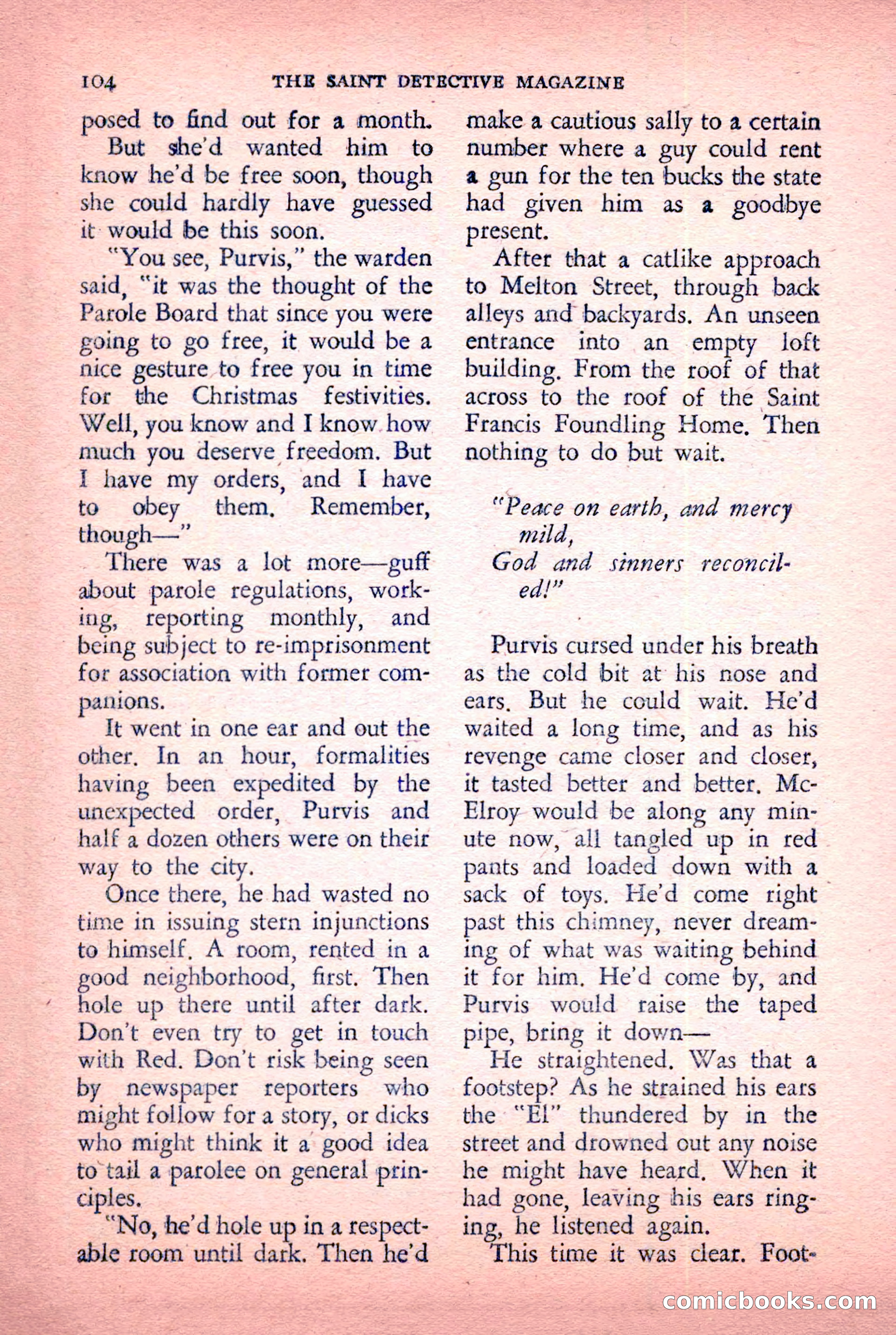 The Saint Detective Magazine, January 1956 — page 106 of 164