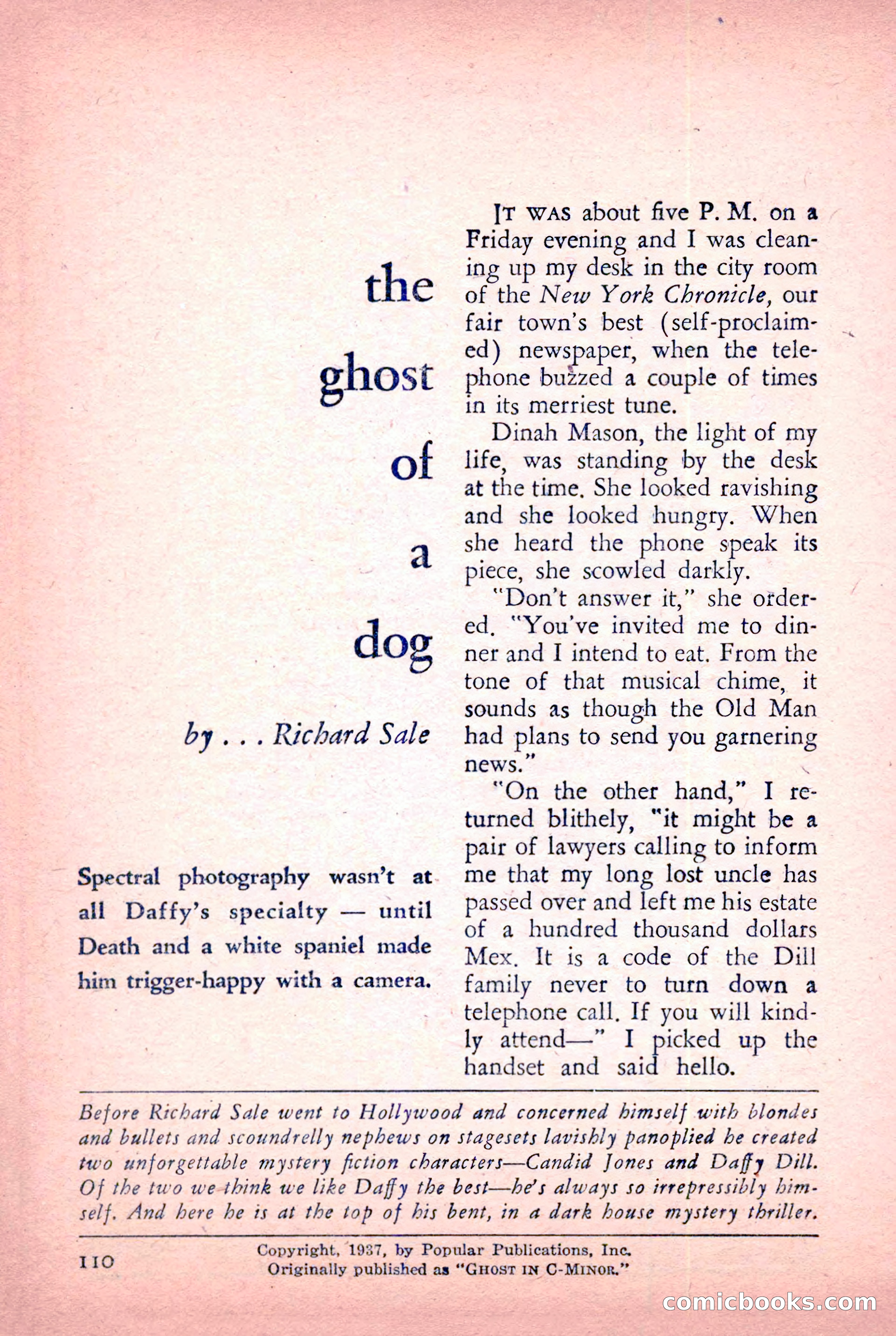 The Saint Detective Magazine, January 1956 — page 112 of 164