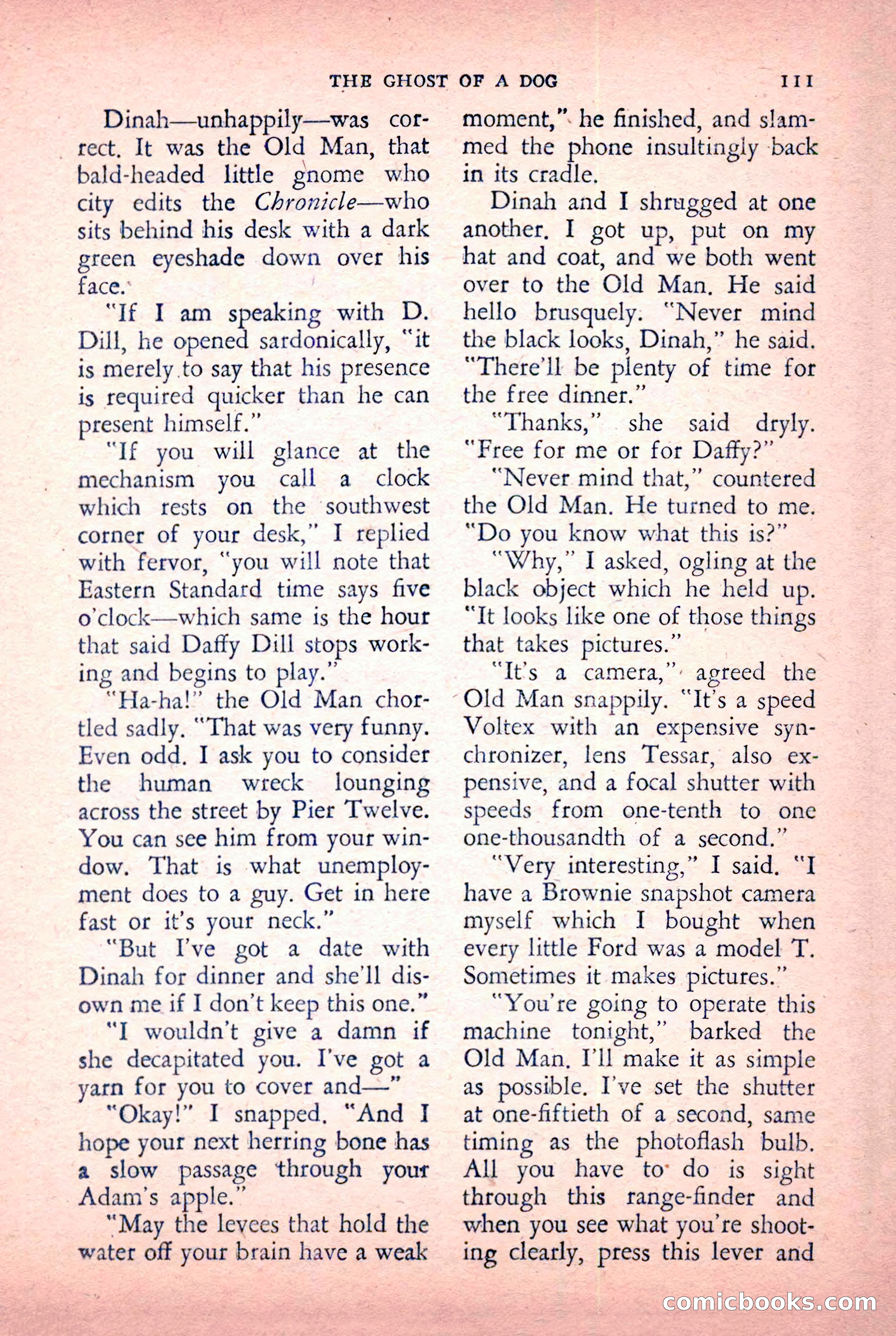 The Saint Detective Magazine, January 1956 — page 113 of 164