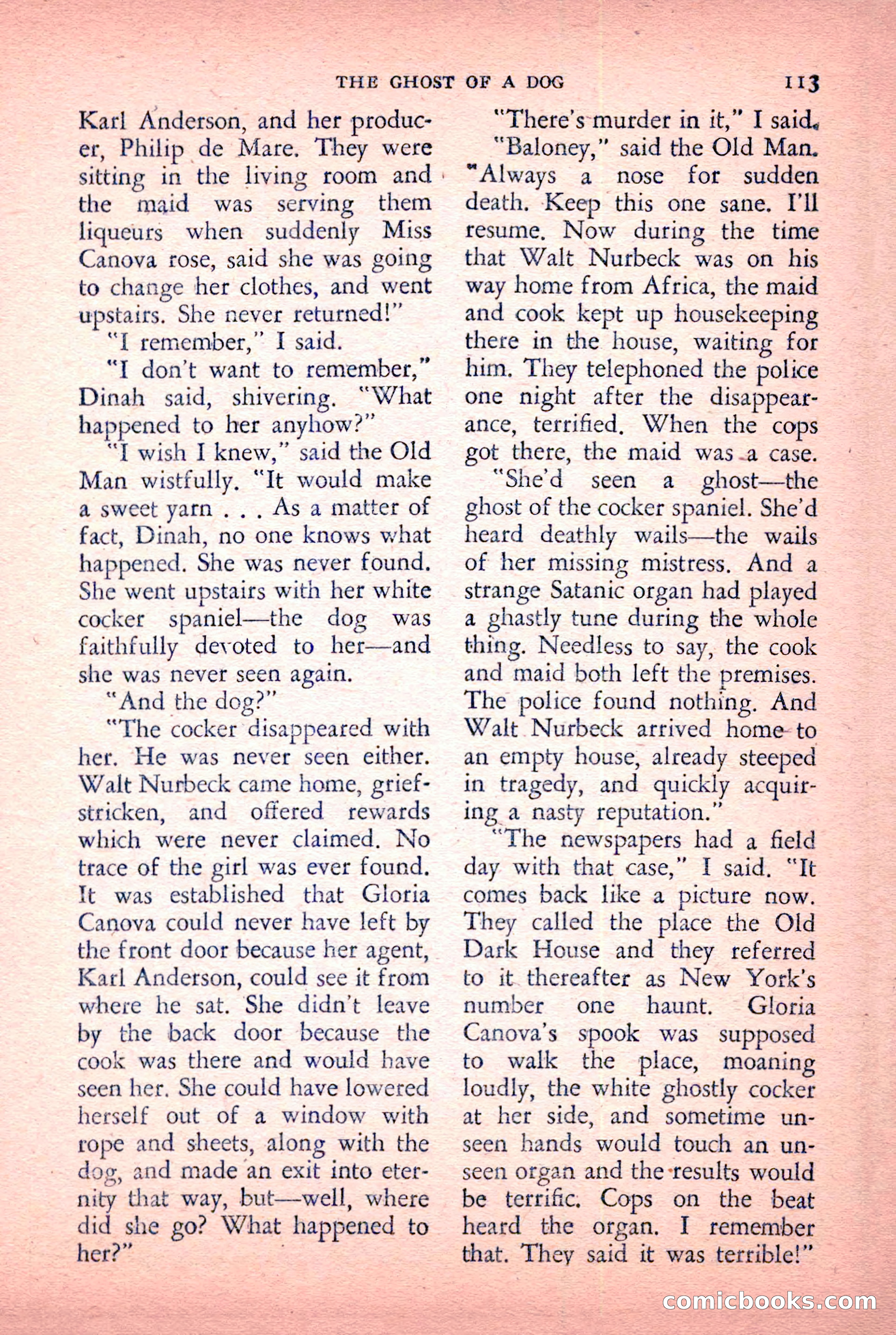The Saint Detective Magazine, January 1956 — page 115 of 164