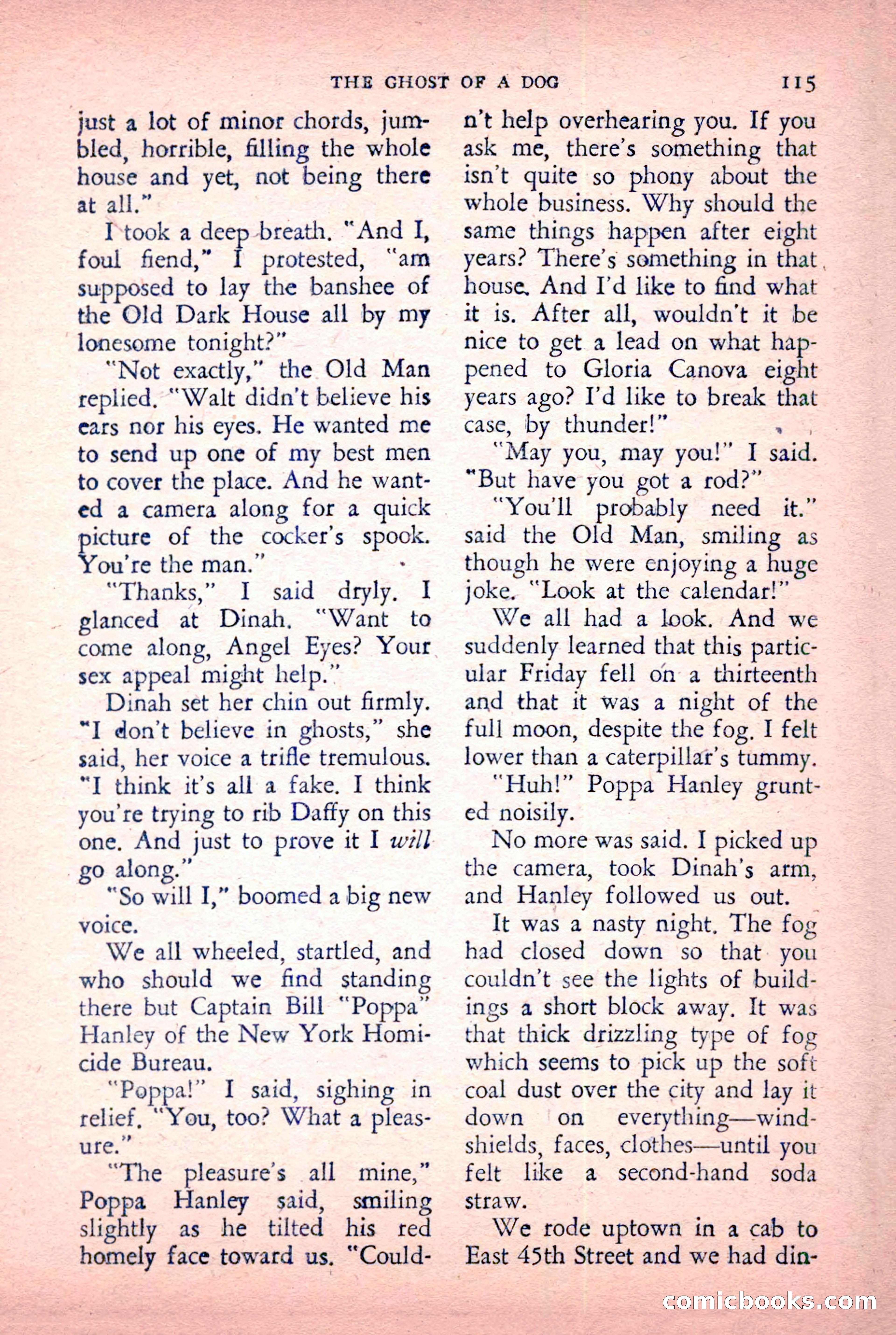 The Saint Detective Magazine, January 1956 — page 117 of 164