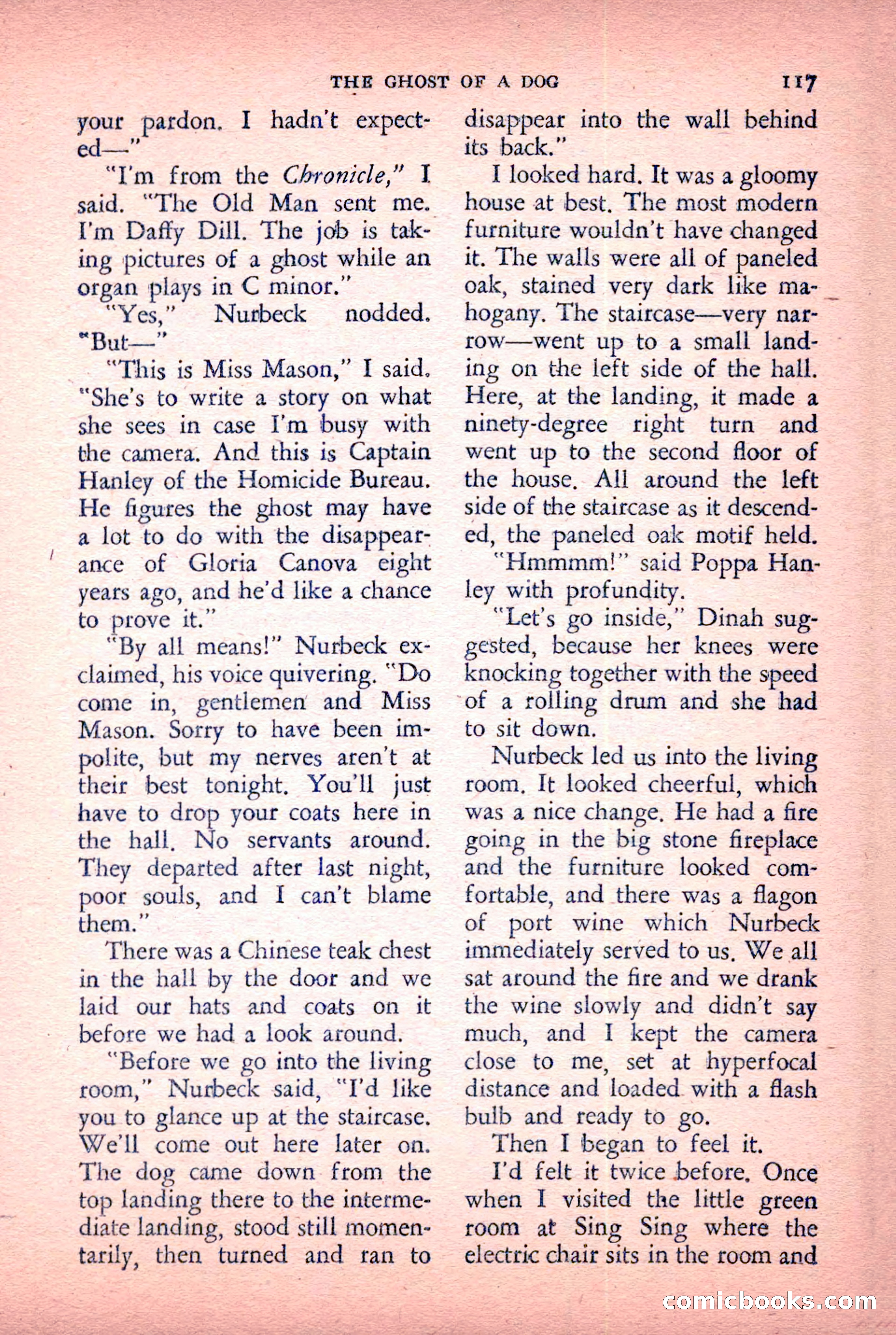 The Saint Detective Magazine, January 1956 — page 119 of 164
