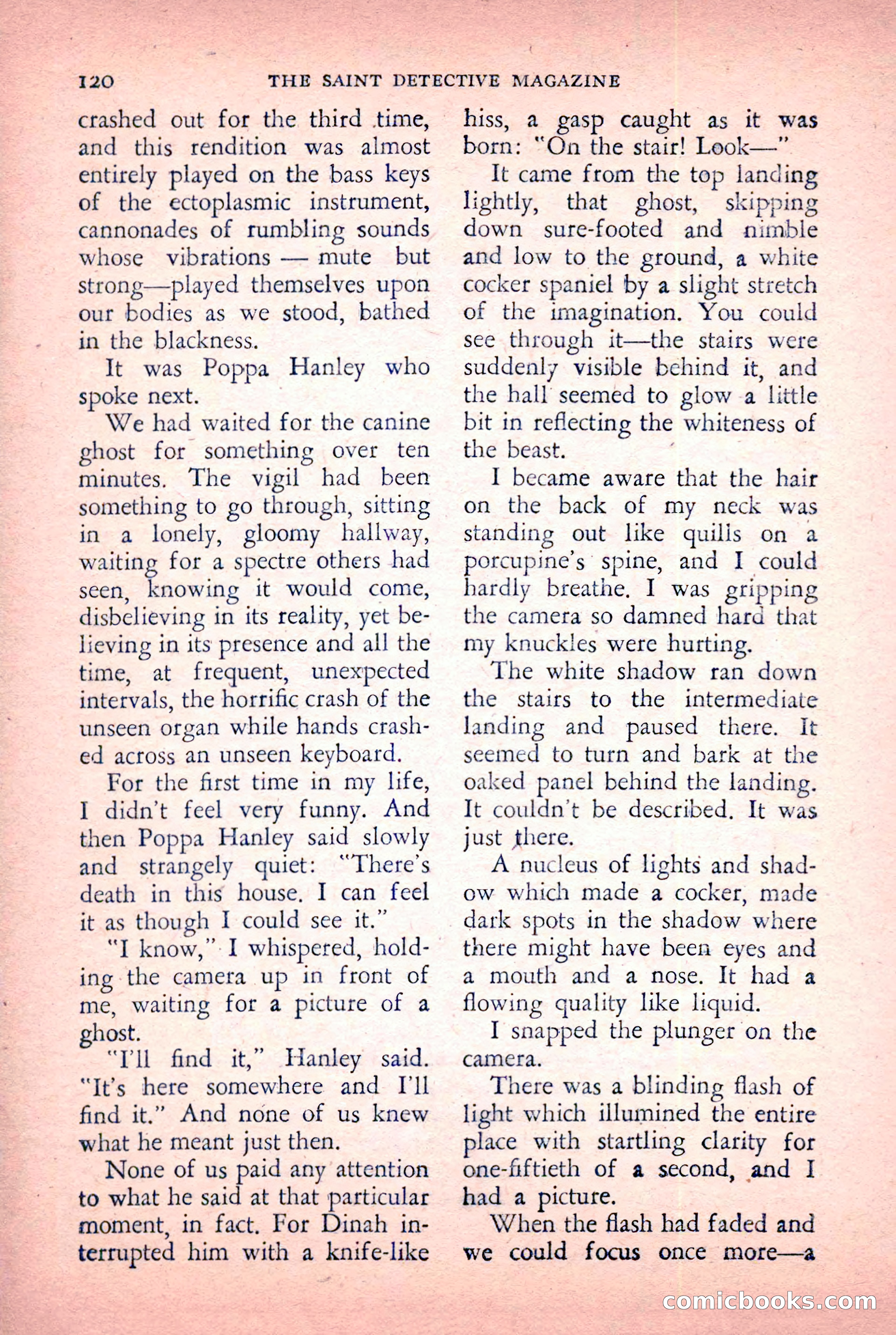 The Saint Detective Magazine, January 1956 — page 122 of 164