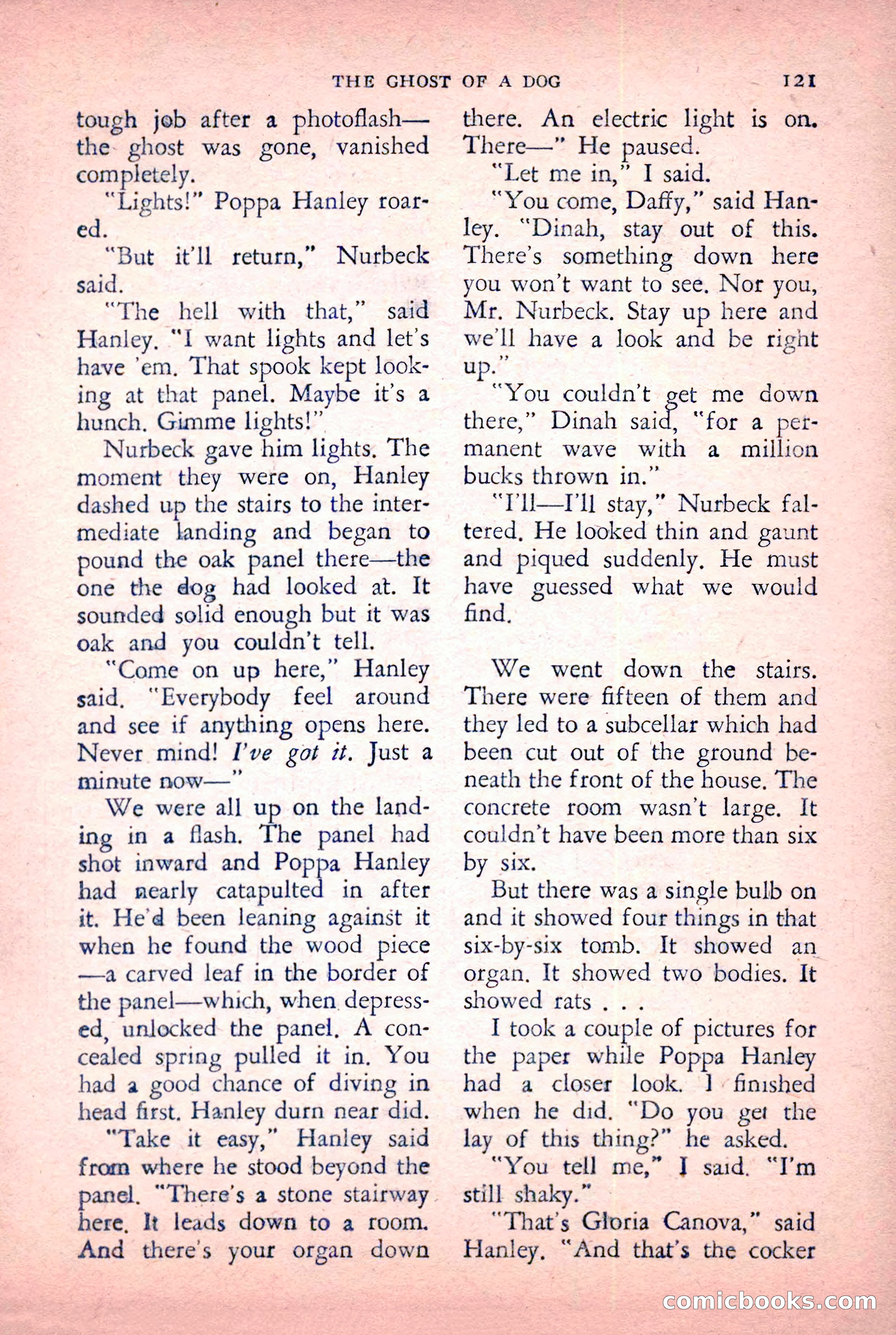 The Saint Detective Magazine, January 1956 — page 123 of 164