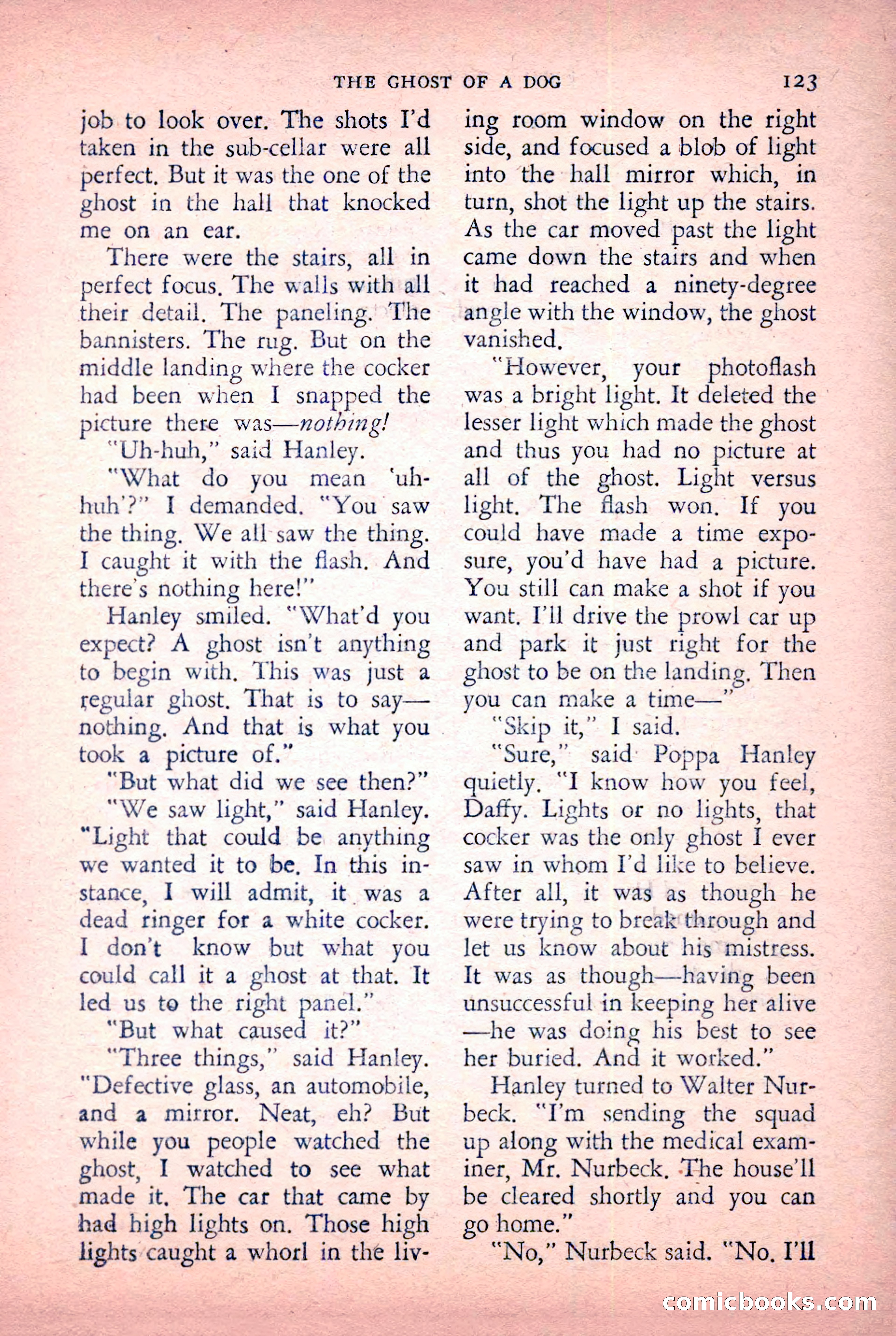 The Saint Detective Magazine, January 1956 — page 125 of 164