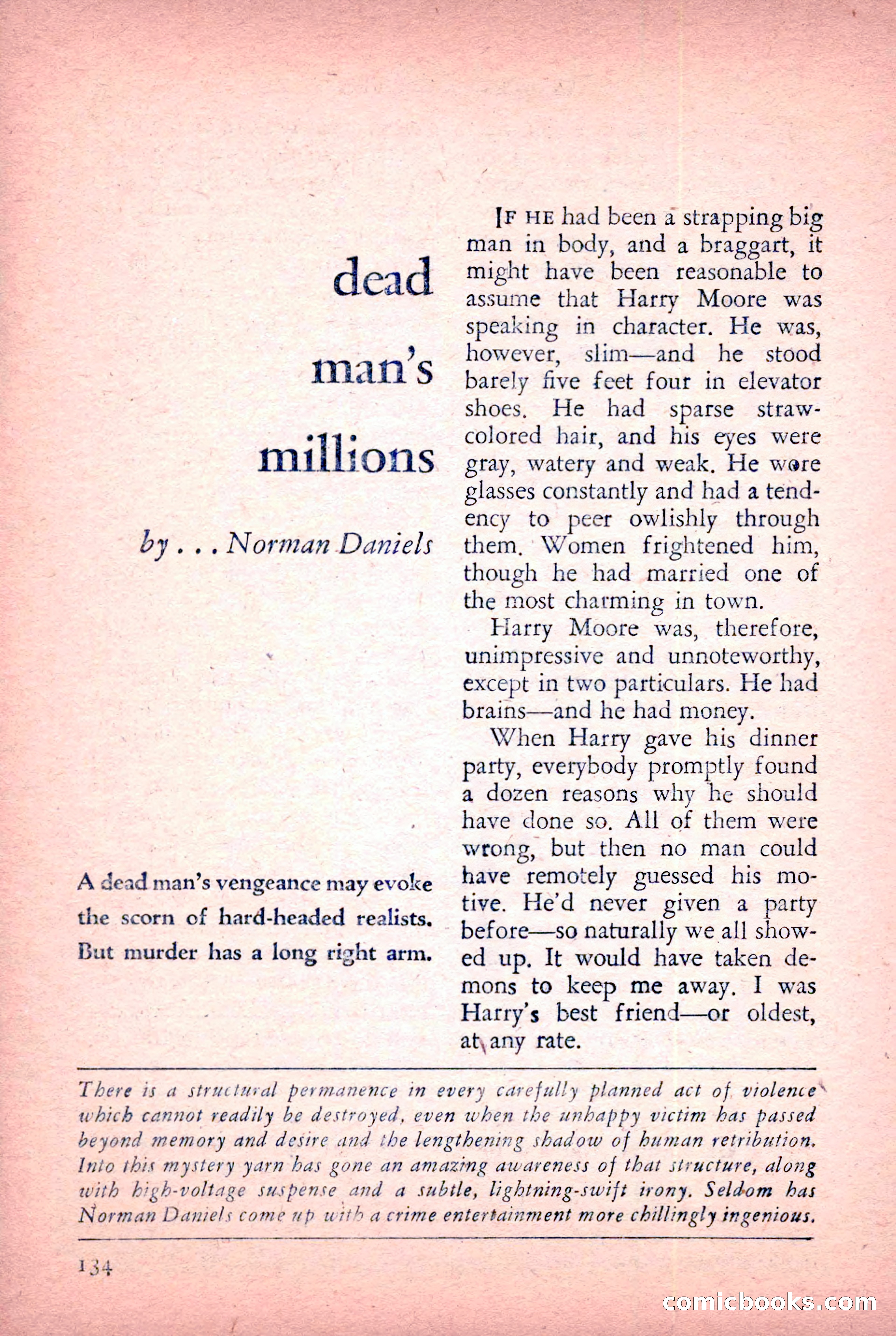 The Saint Detective Magazine, January 1956 — page 136 of 164