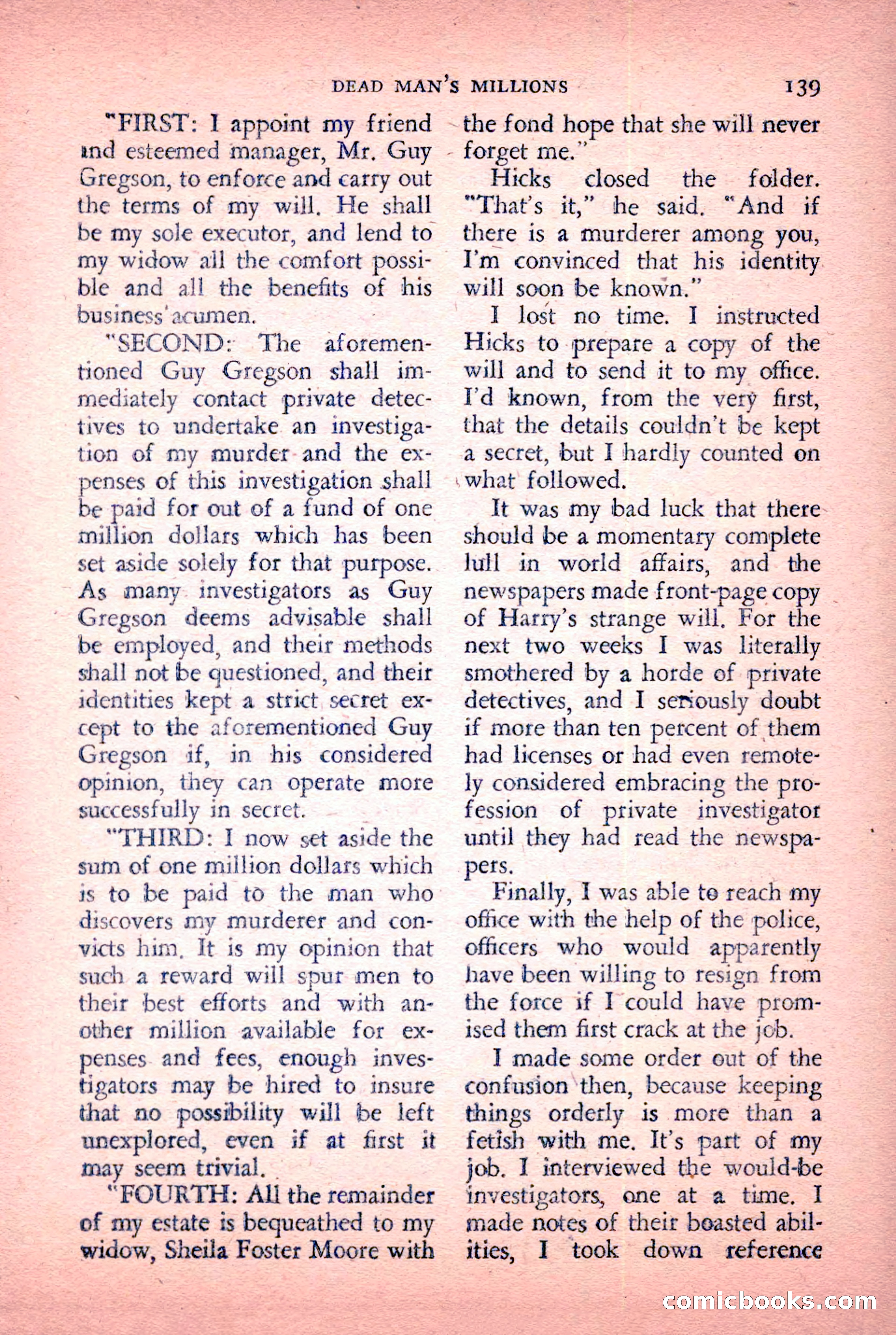 The Saint Detective Magazine, January 1956 — page 141 of 164