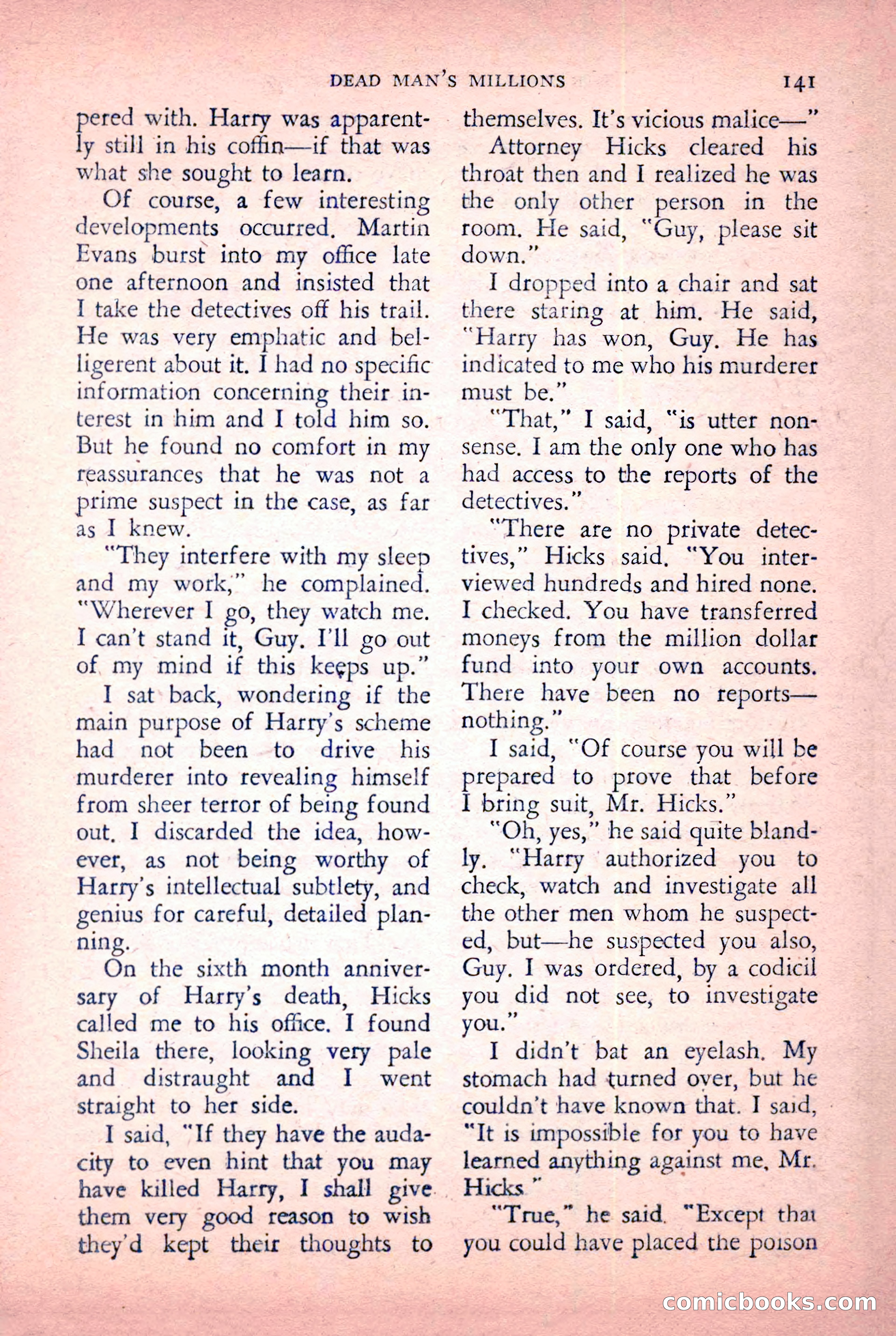 The Saint Detective Magazine, January 1956 — page 143 of 164