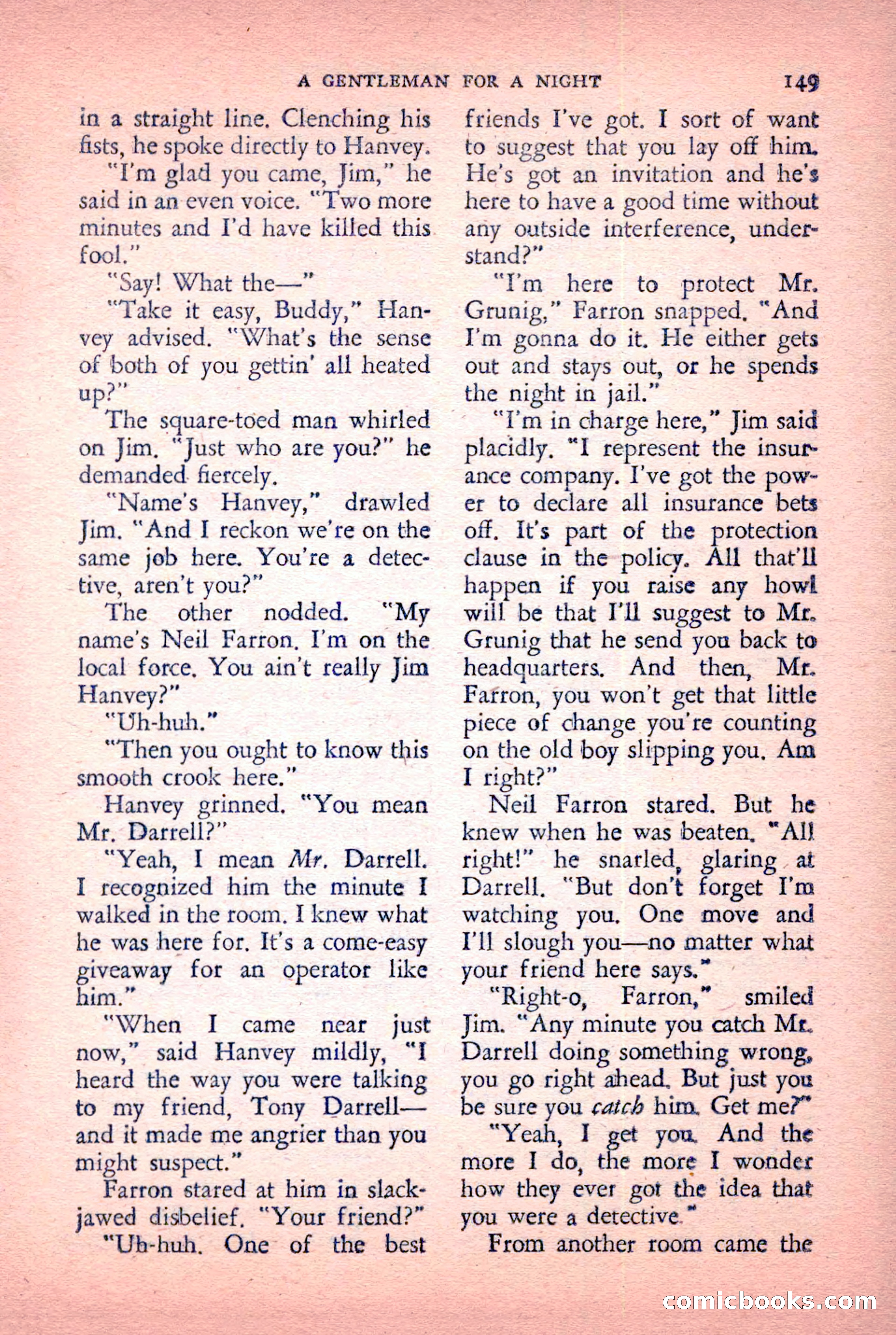 The Saint Detective Magazine, January 1956 — page 151 of 164