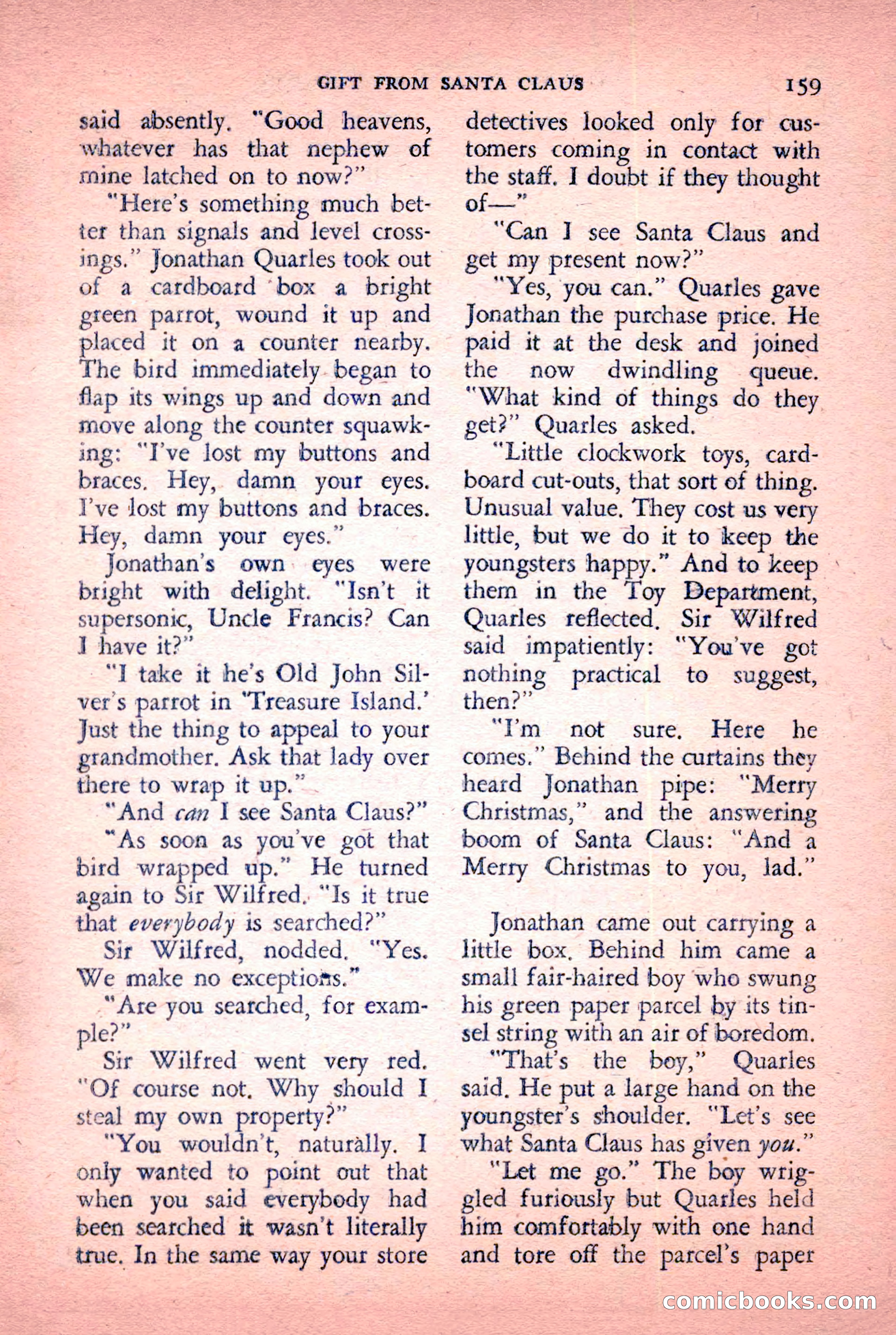 The Saint Detective Magazine, January 1956 — page 161 of 164