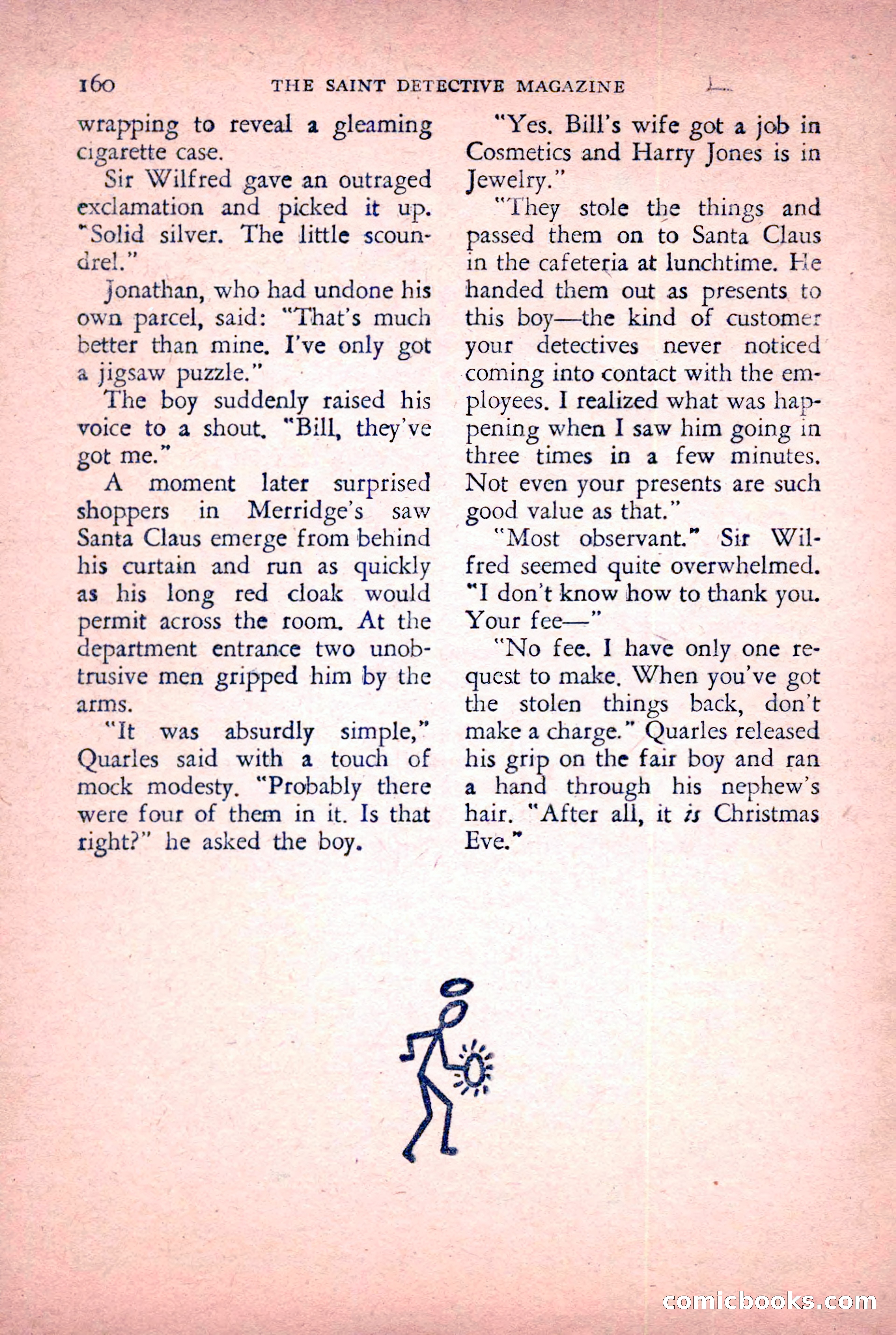 The Saint Detective Magazine, January 1956 — page 162 of 164