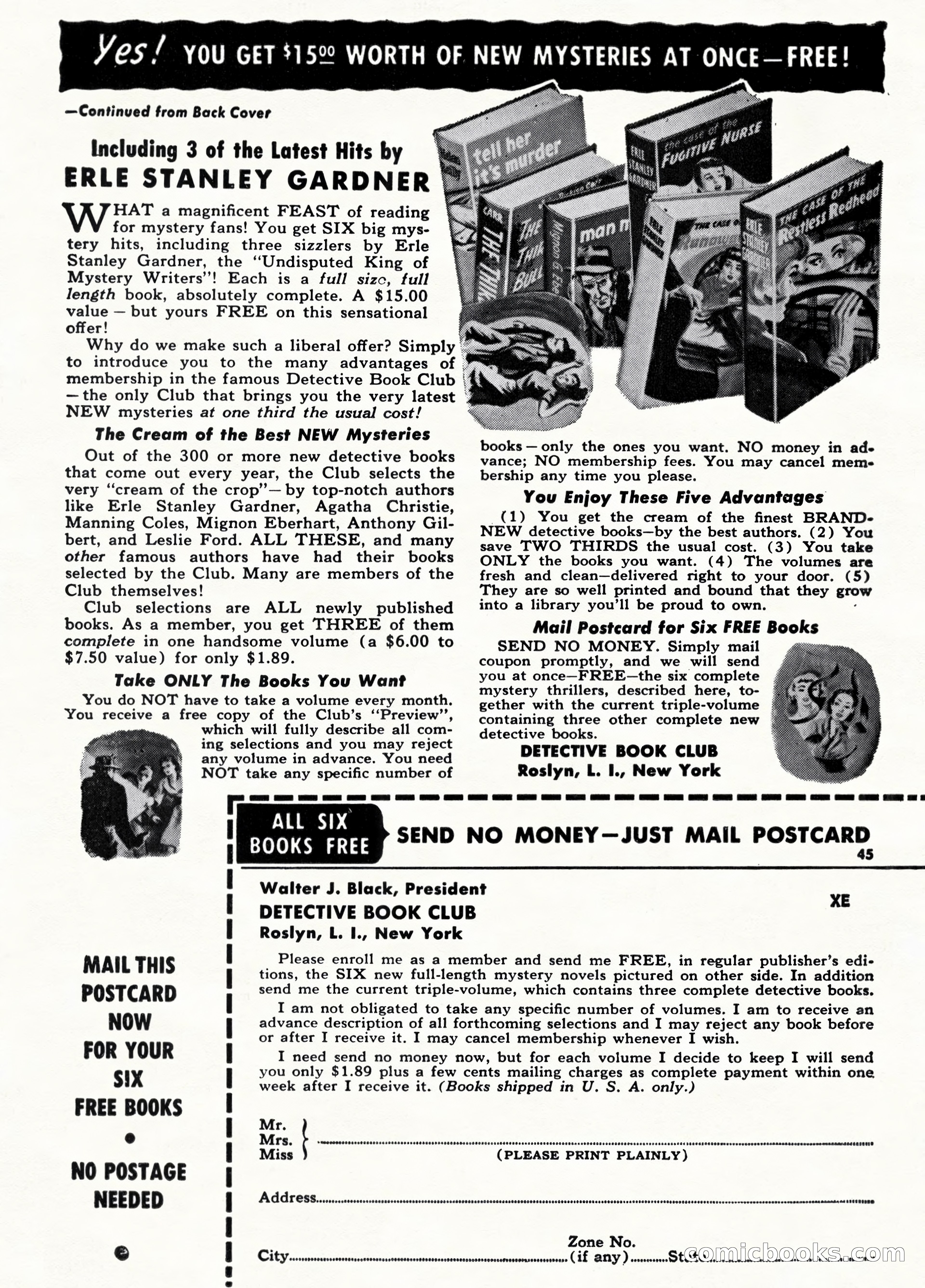 The Saint Detective Magazine, January 1956 — page 163 of 164