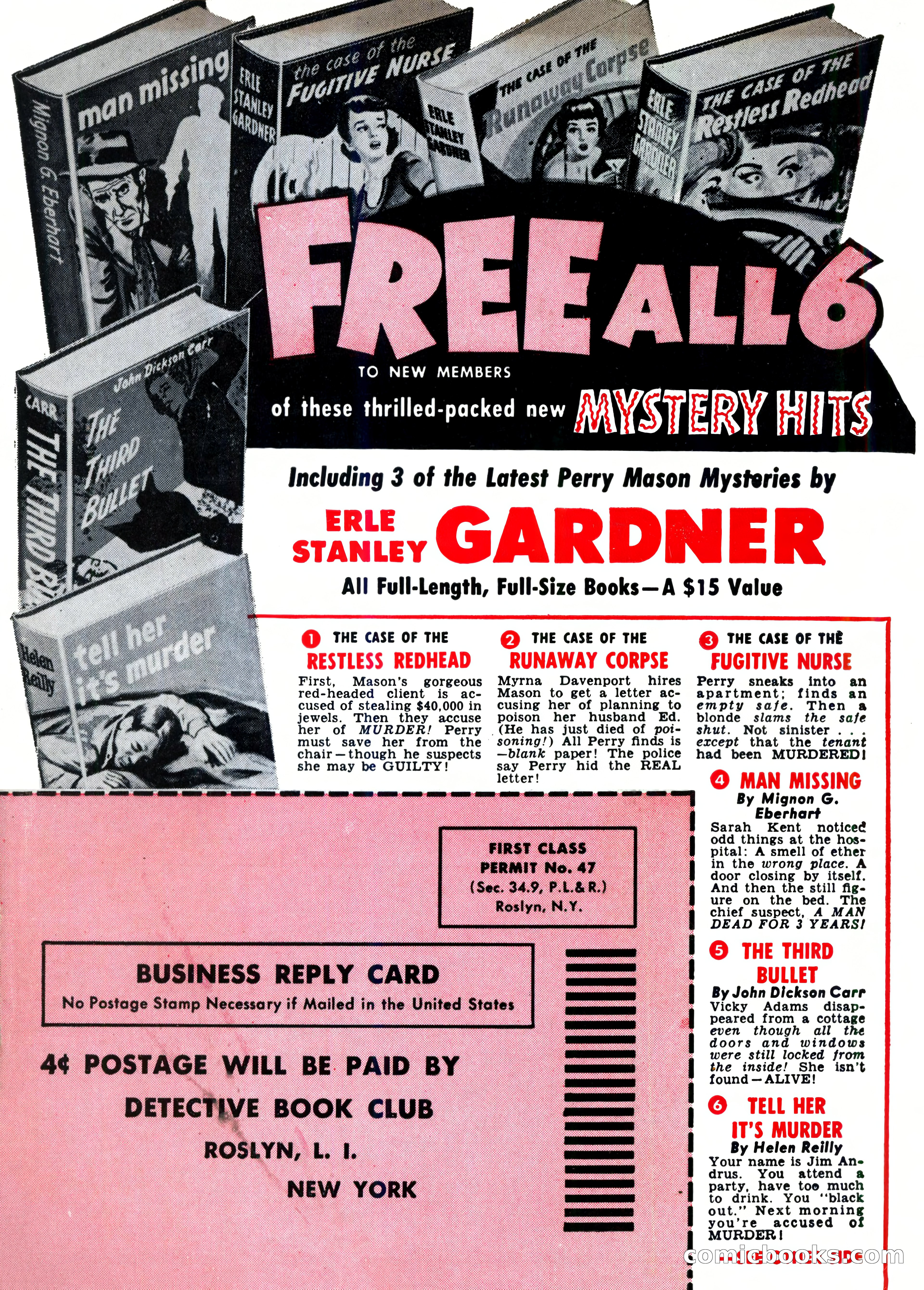 The Saint Detective Magazine, January 1956 — page 164 of 164
