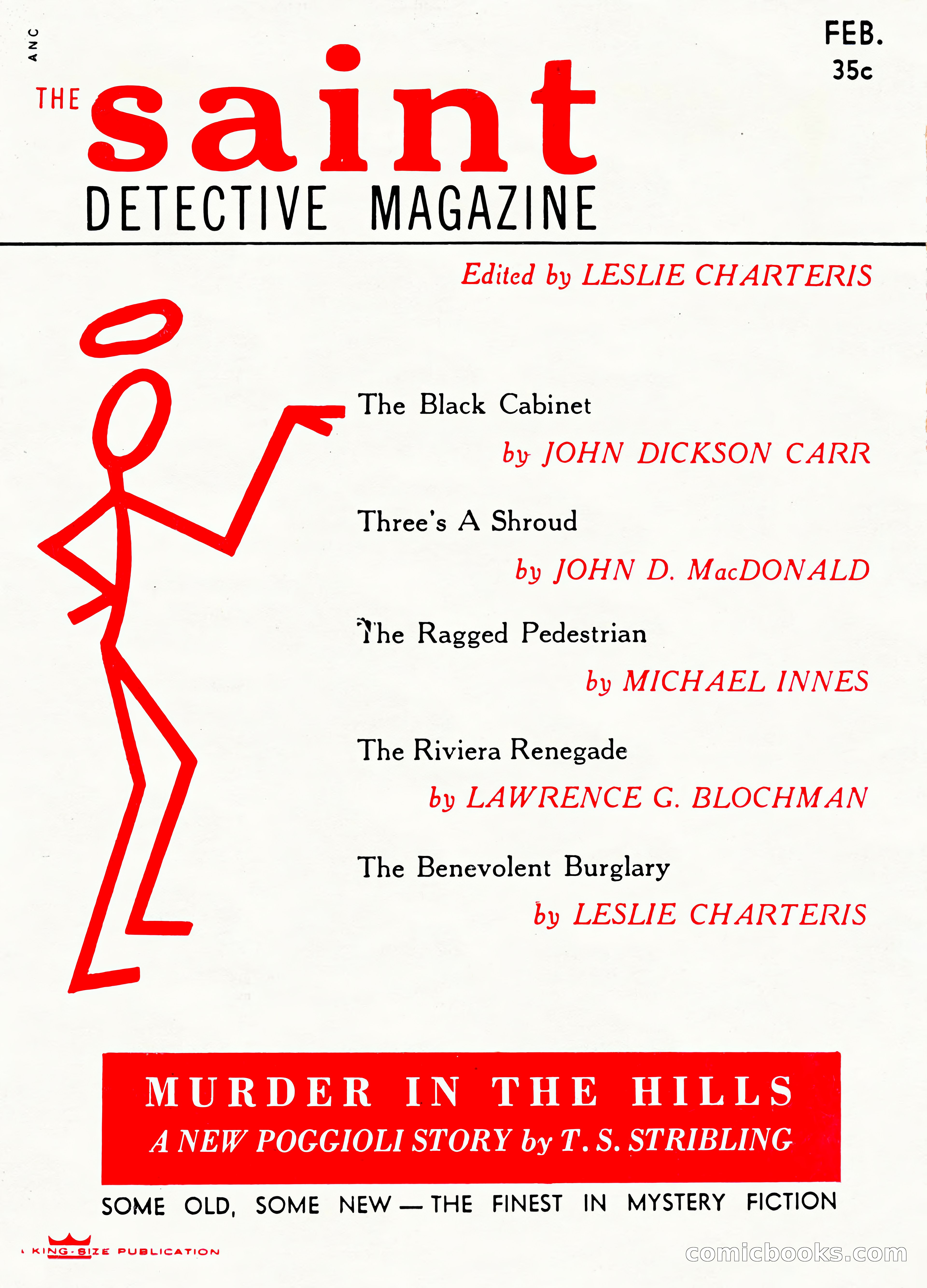 The Saint Detective Magazine, February 1956