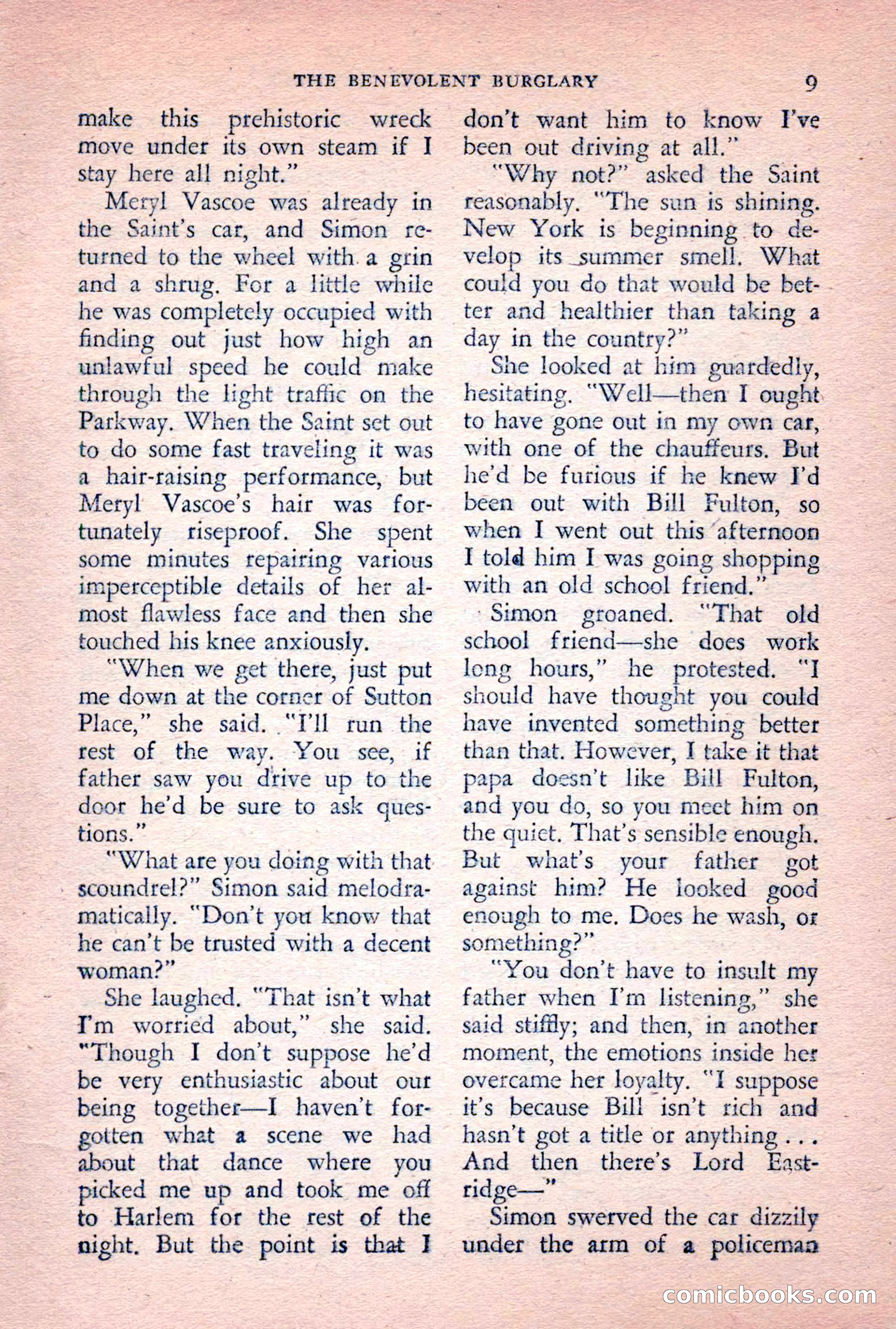 The Saint Detective Magazine, February 1956 — page 11 of 164