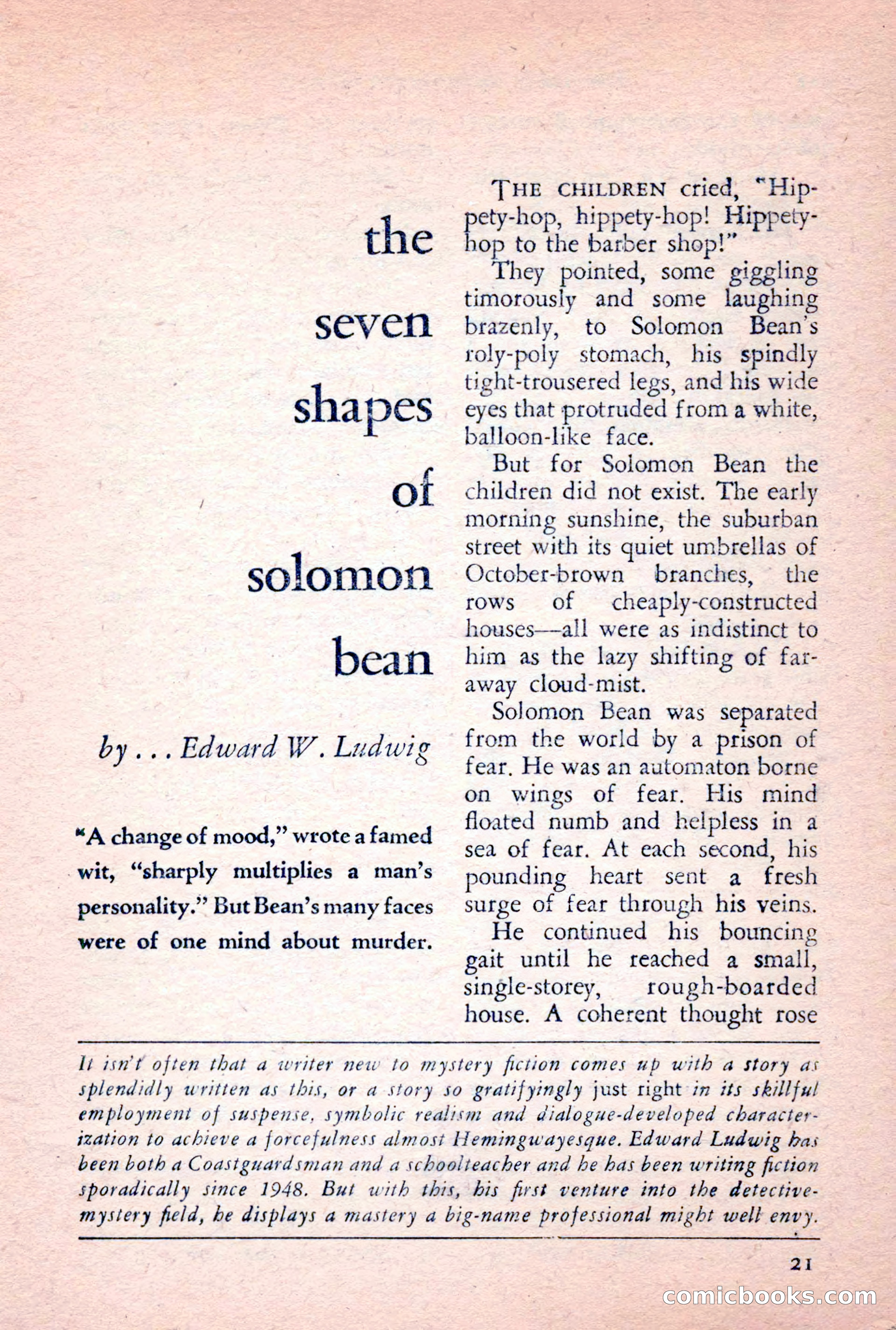 The Saint Detective Magazine, February 1956 — page 23 of 164
