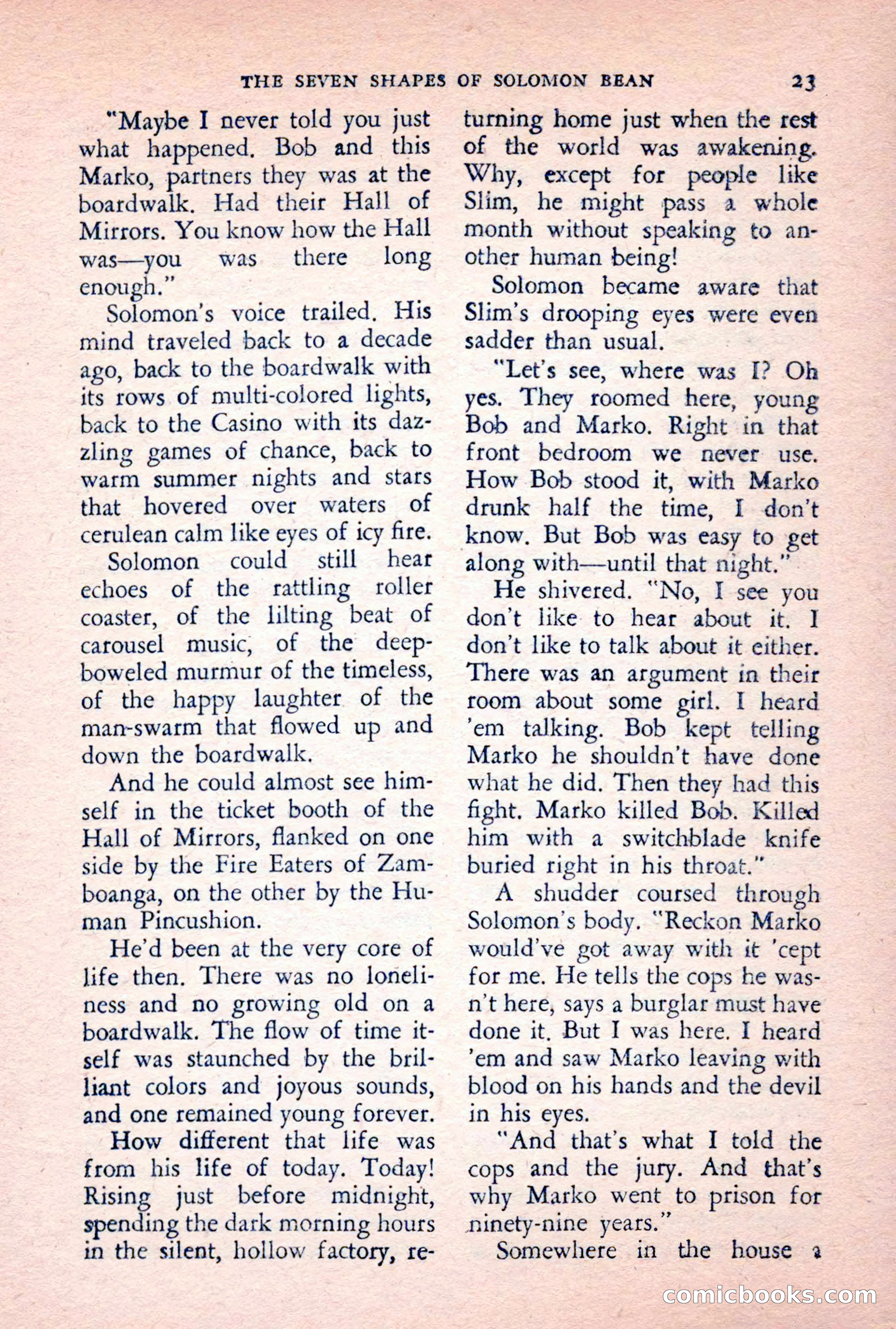 The Saint Detective Magazine, February 1956 — page 25 of 164