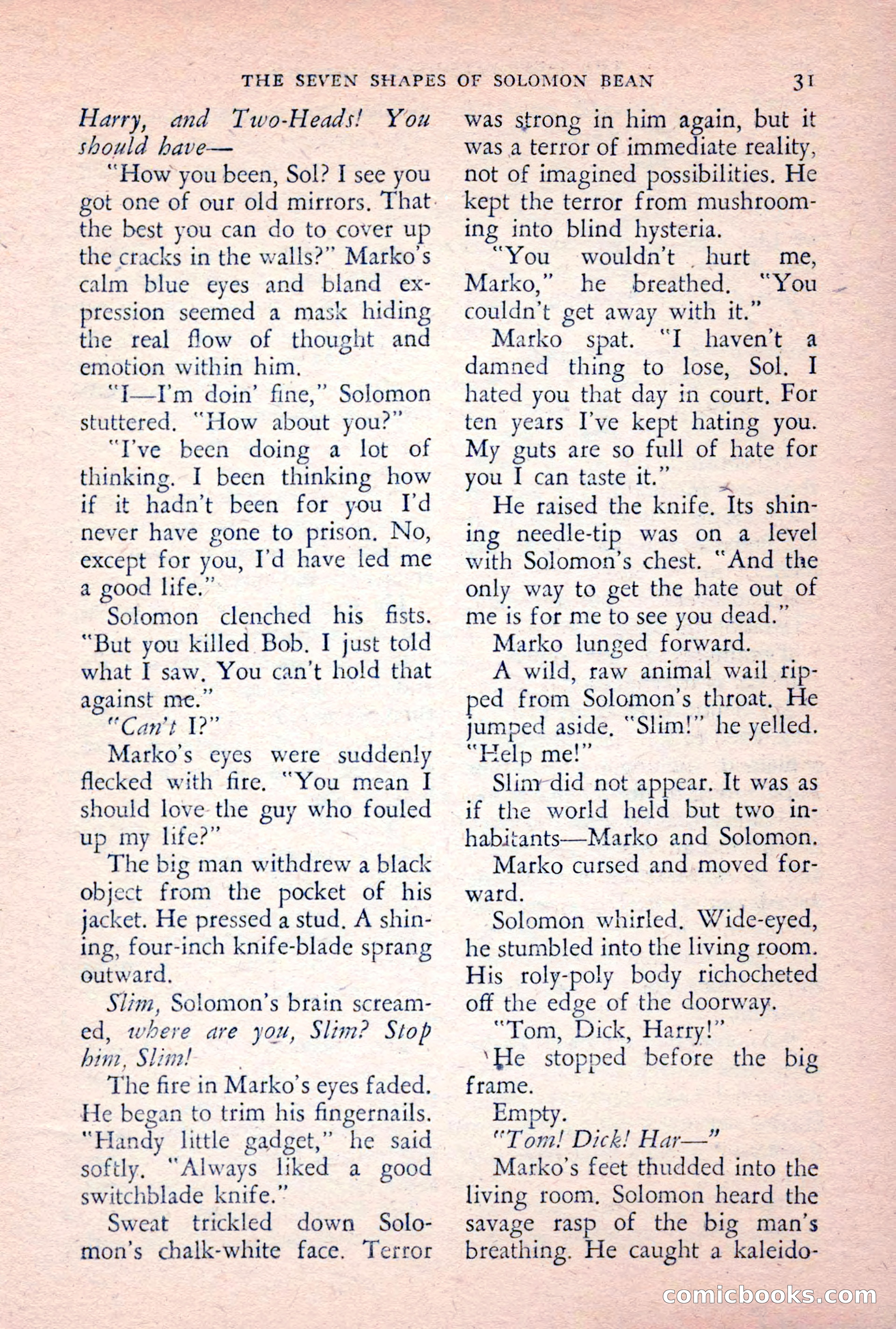 The Saint Detective Magazine, February 1956 — page 33 of 164
