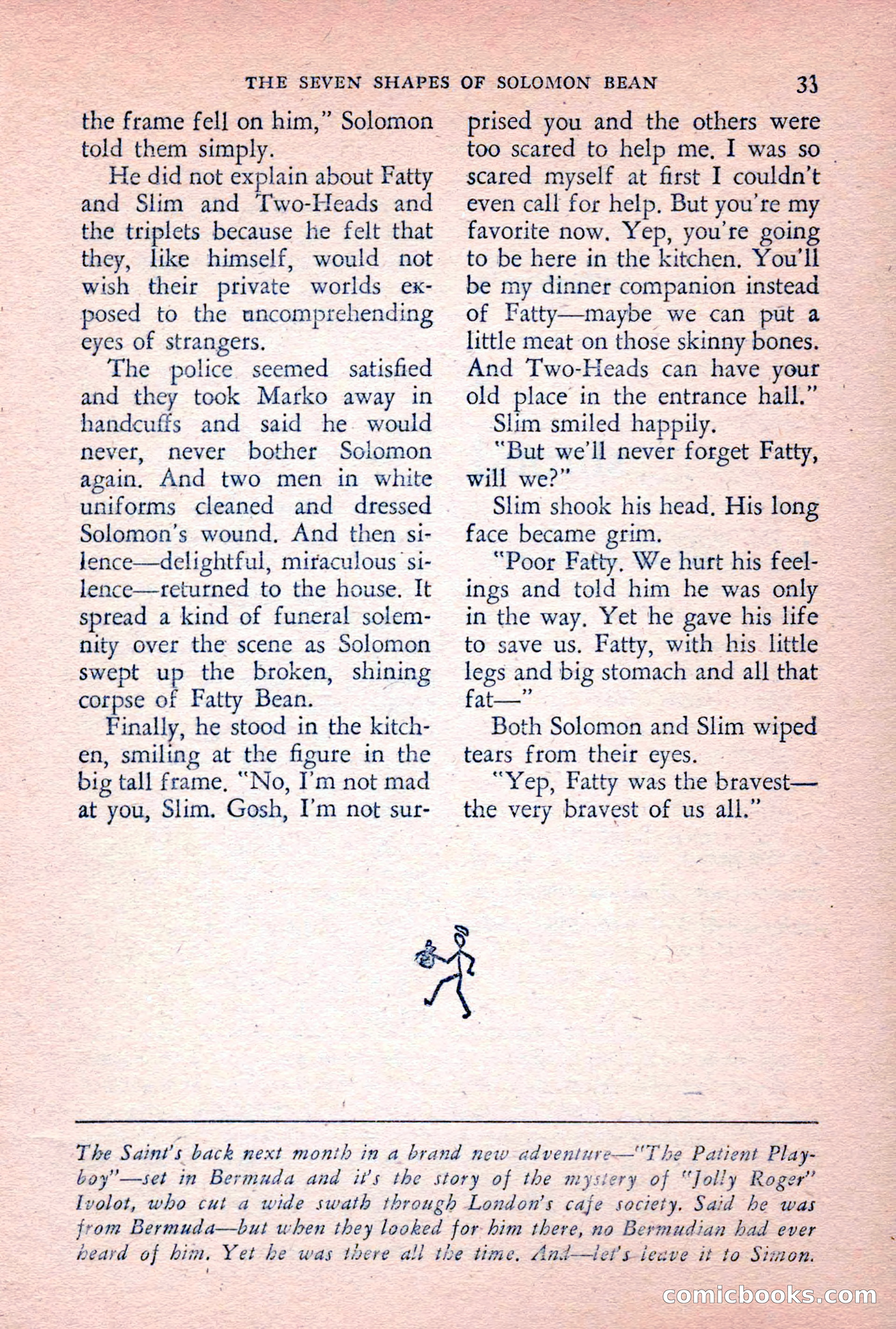 The Saint Detective Magazine, February 1956 — page 35 of 164