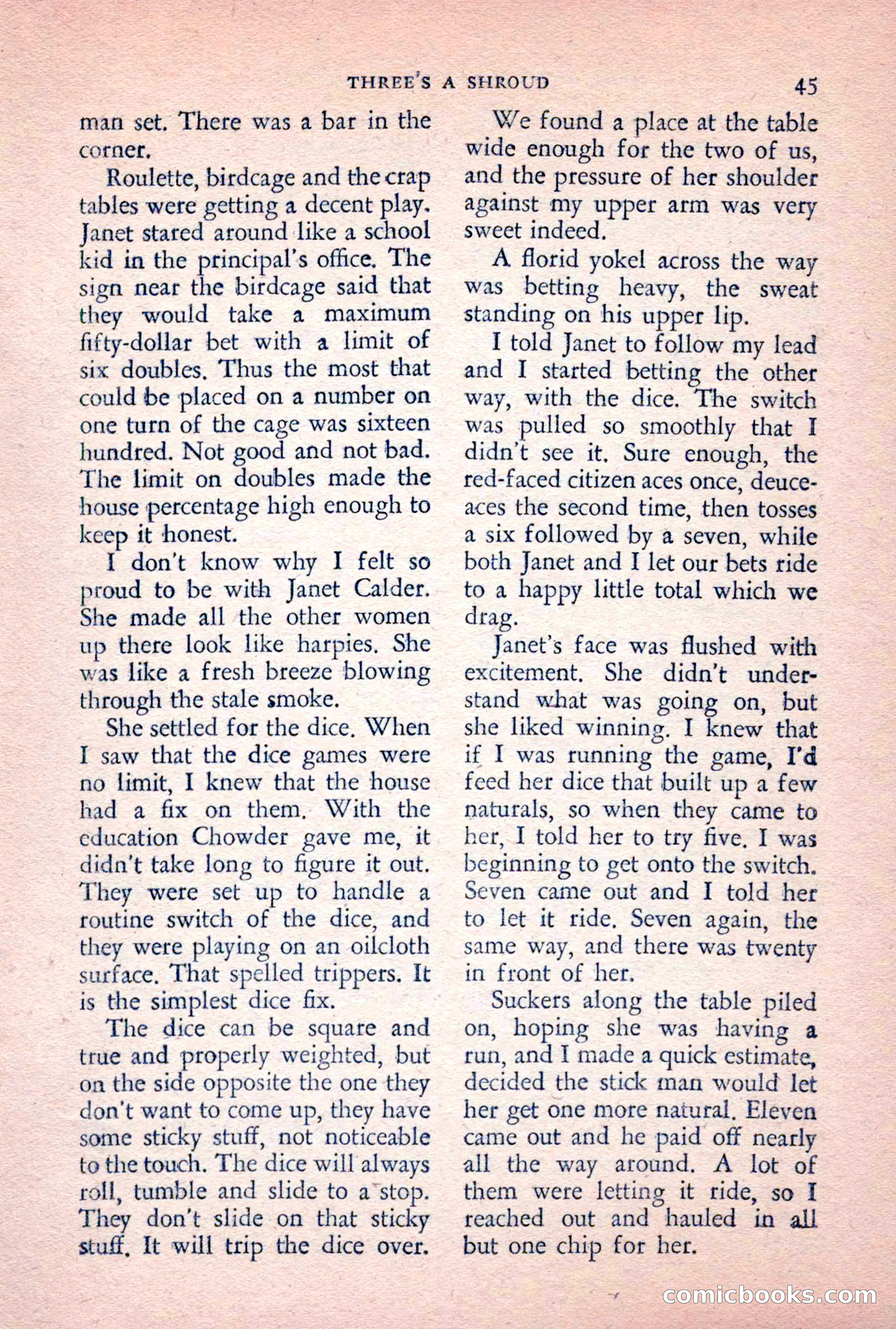 The Saint Detective Magazine, February 1956 — page 47 of 164