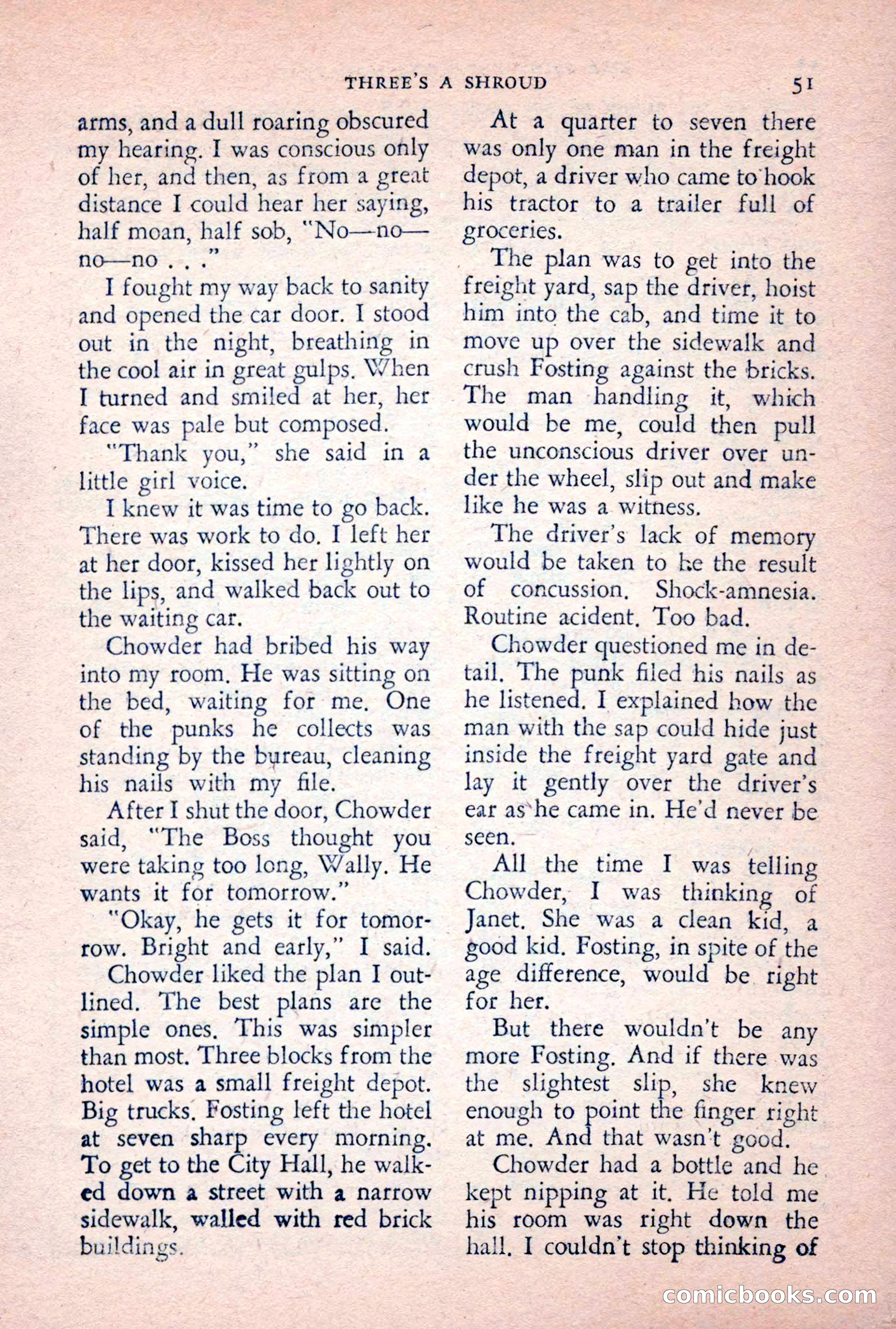 The Saint Detective Magazine, February 1956 — page 53 of 164