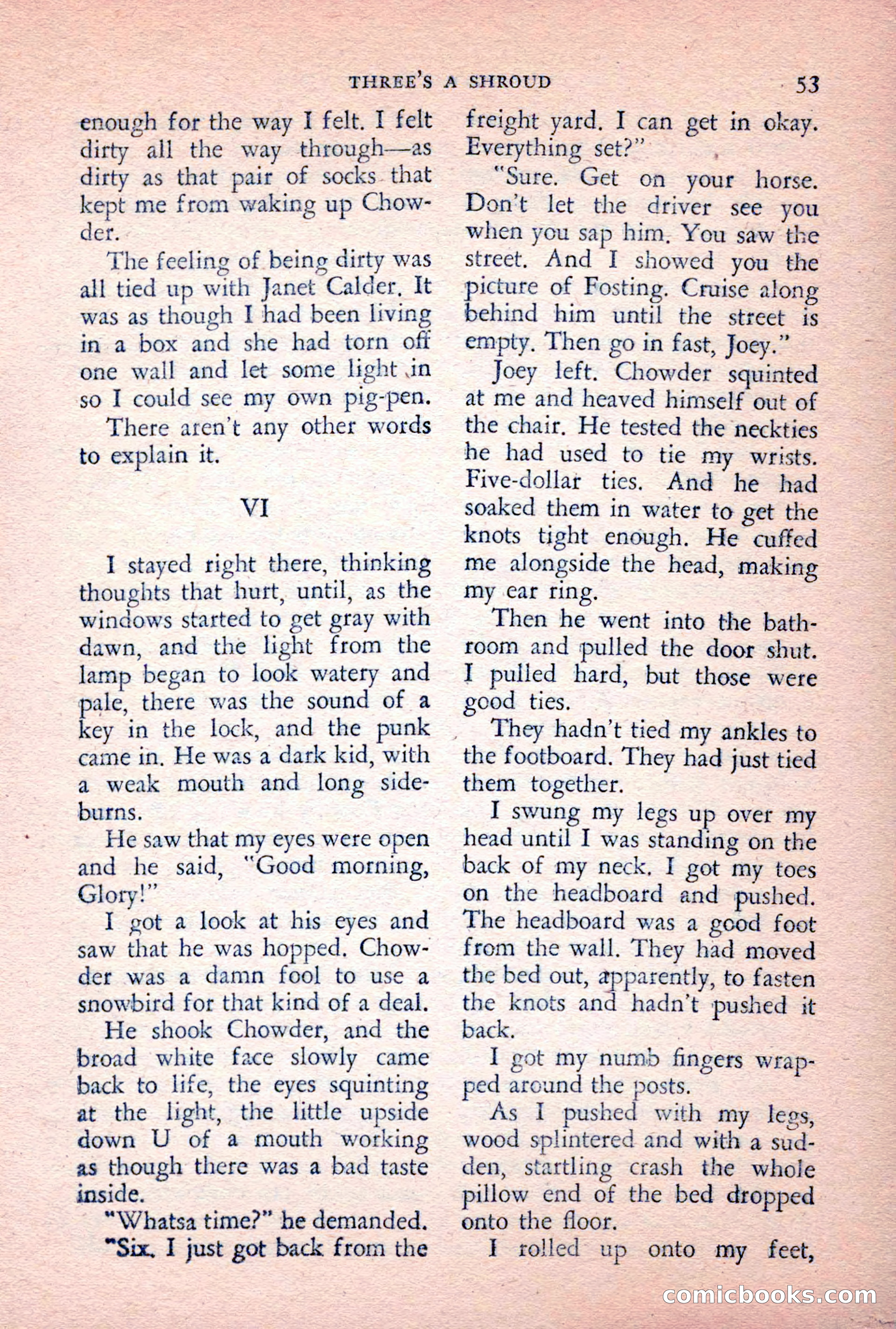 The Saint Detective Magazine, February 1956 — page 55 of 164