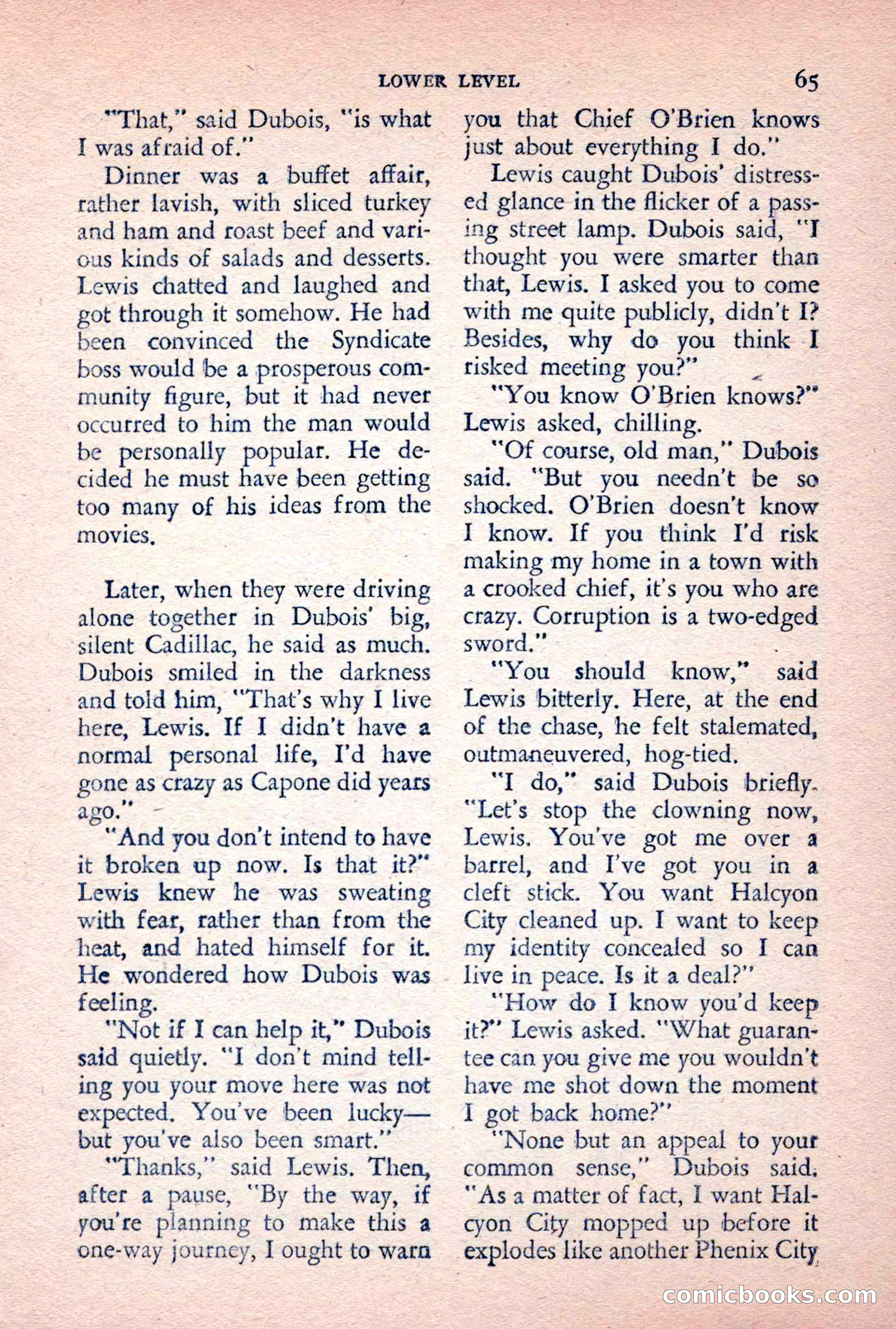 The Saint Detective Magazine, February 1956 — page 67 of 164