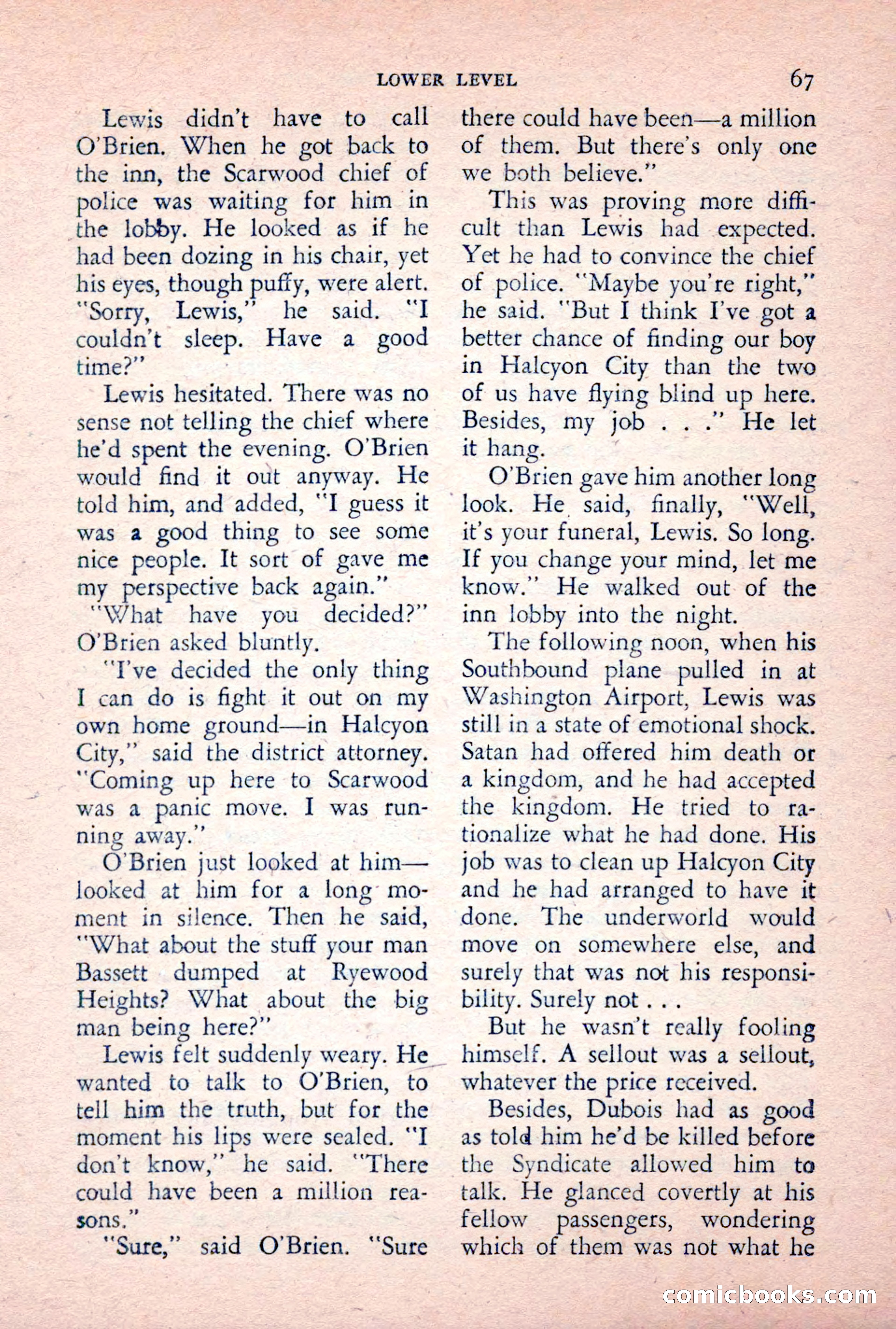 The Saint Detective Magazine, February 1956 — page 69 of 164
