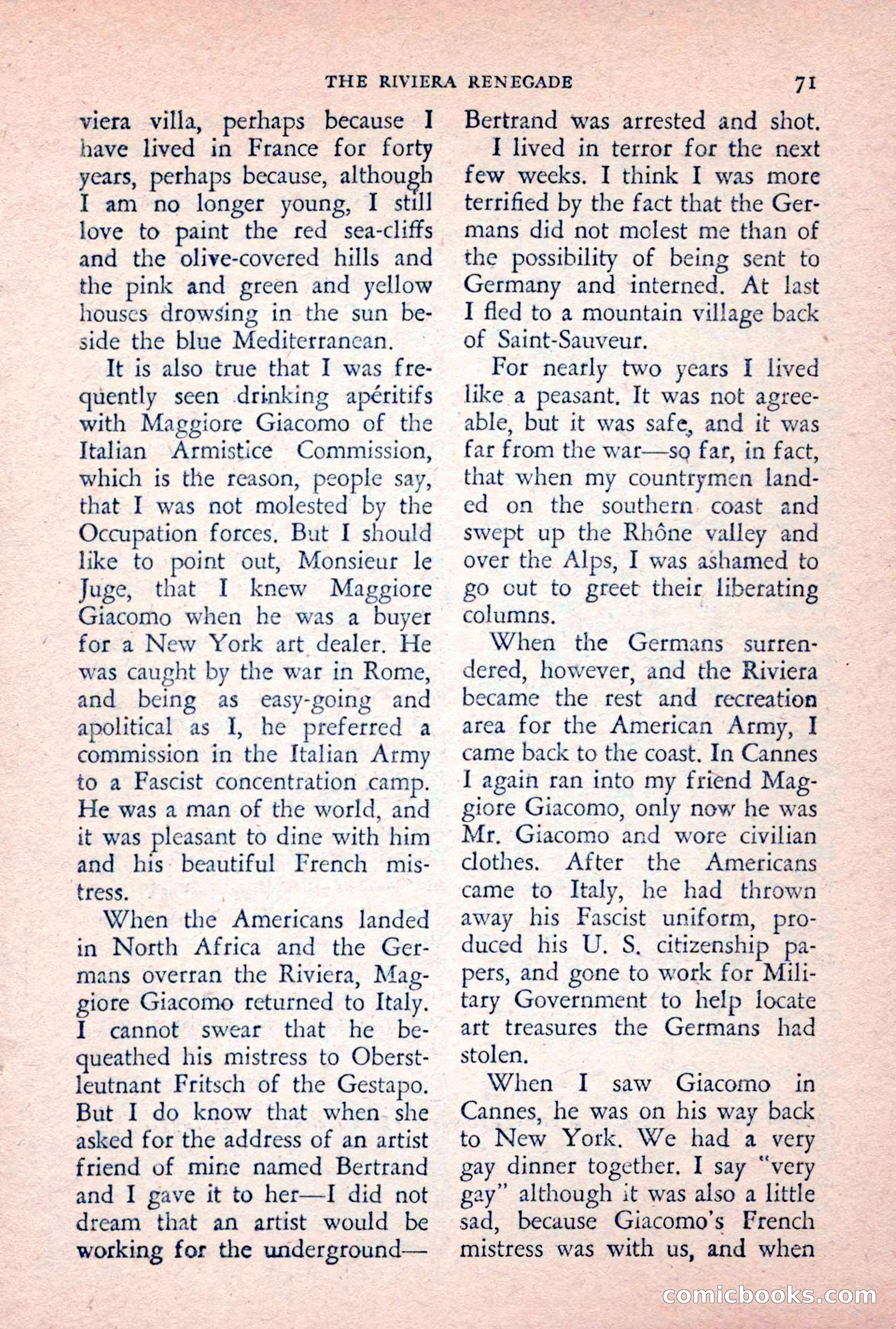 The Saint Detective Magazine, February 1956 — page 73 of 164