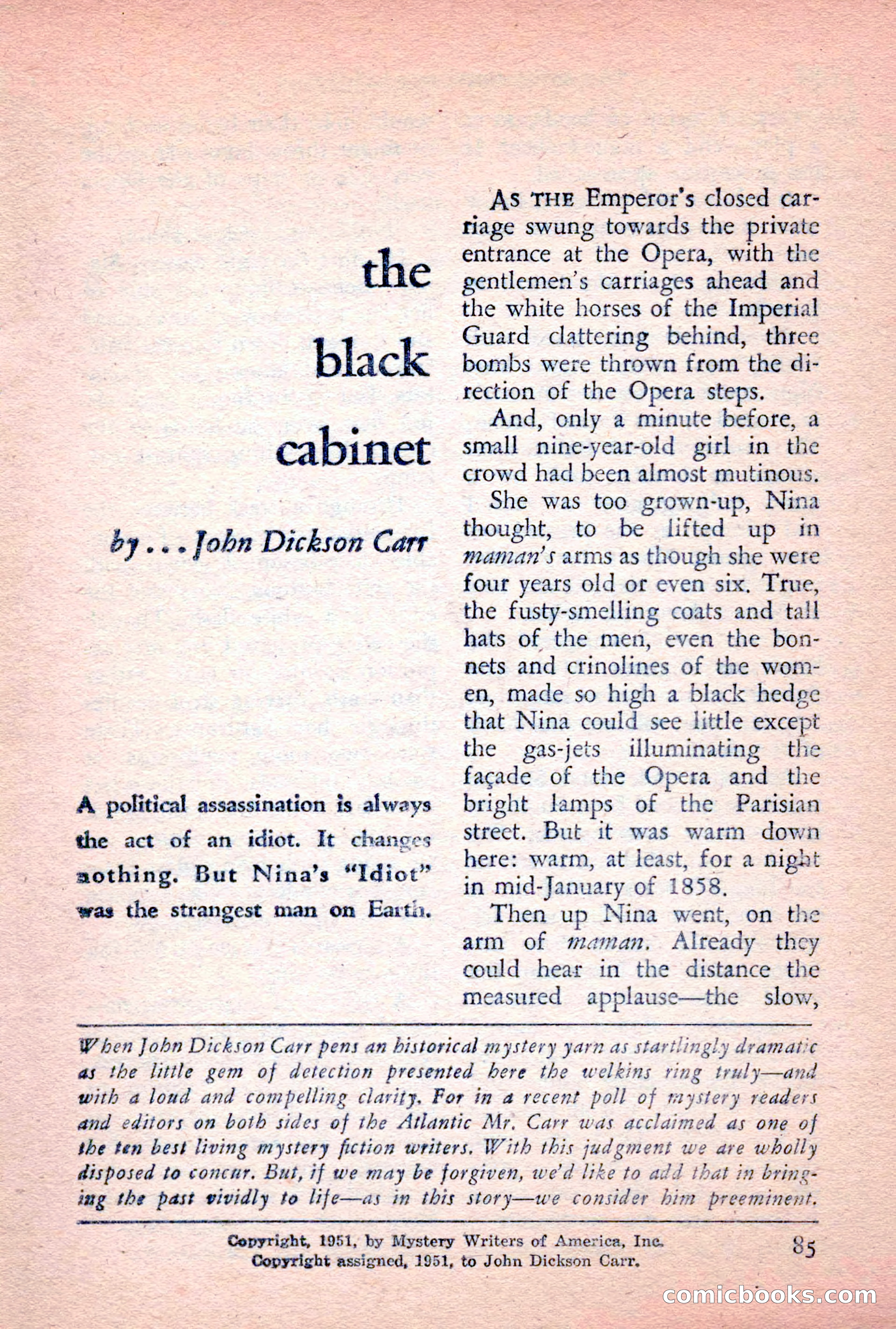 The Saint Detective Magazine, February 1956 — page 87 of 164