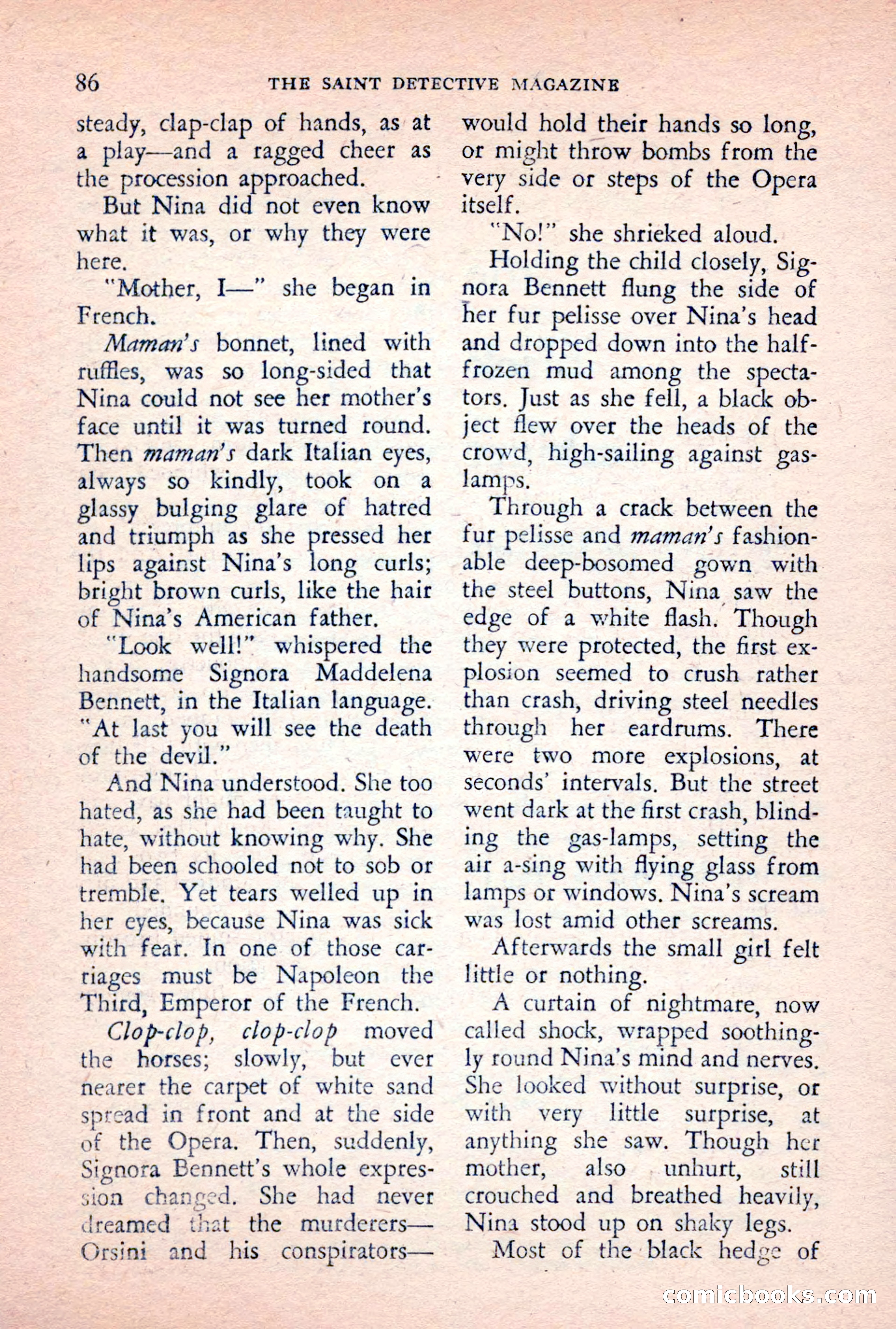 The Saint Detective Magazine, February 1956 — page 88 of 164