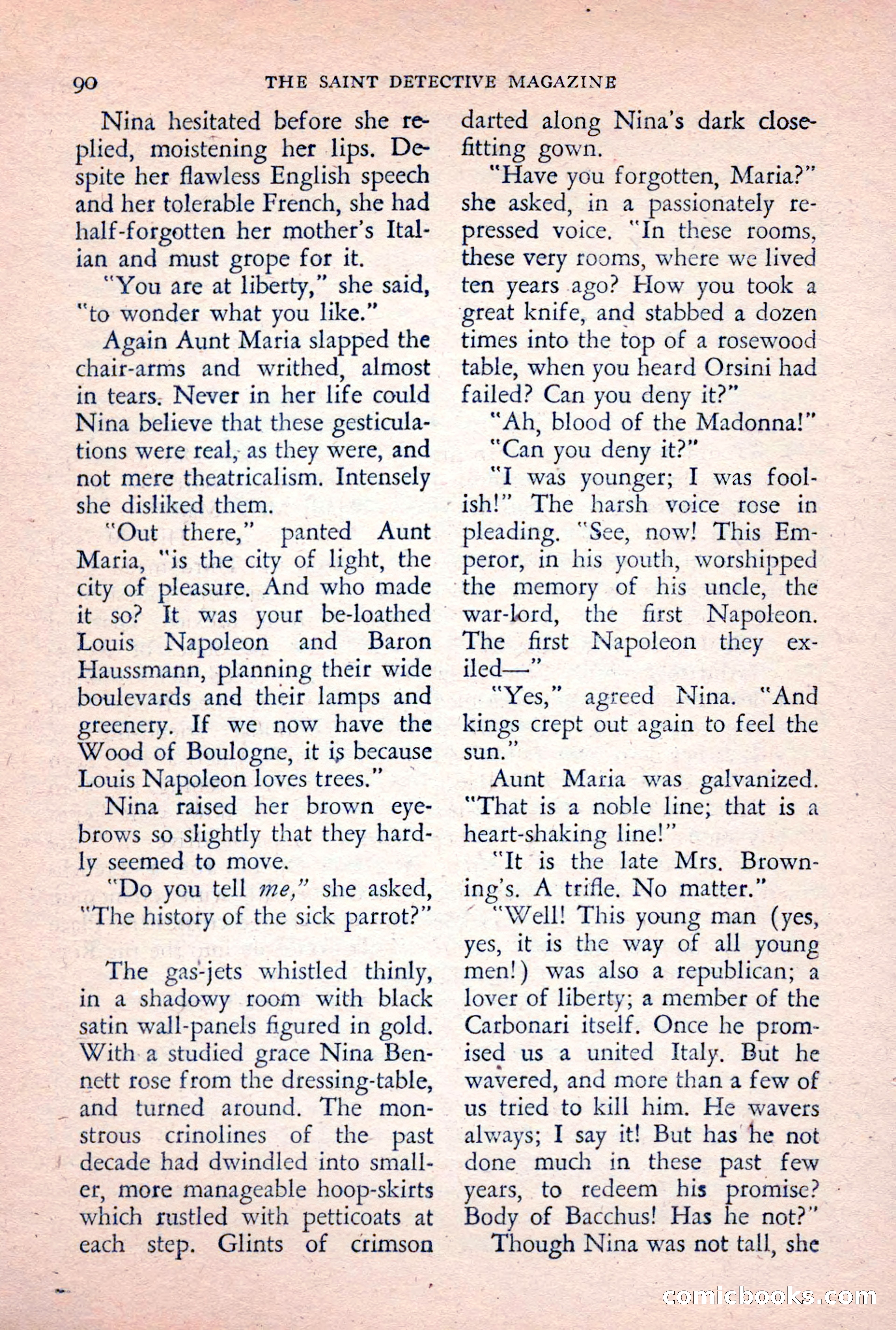 The Saint Detective Magazine, February 1956 — page 92 of 164