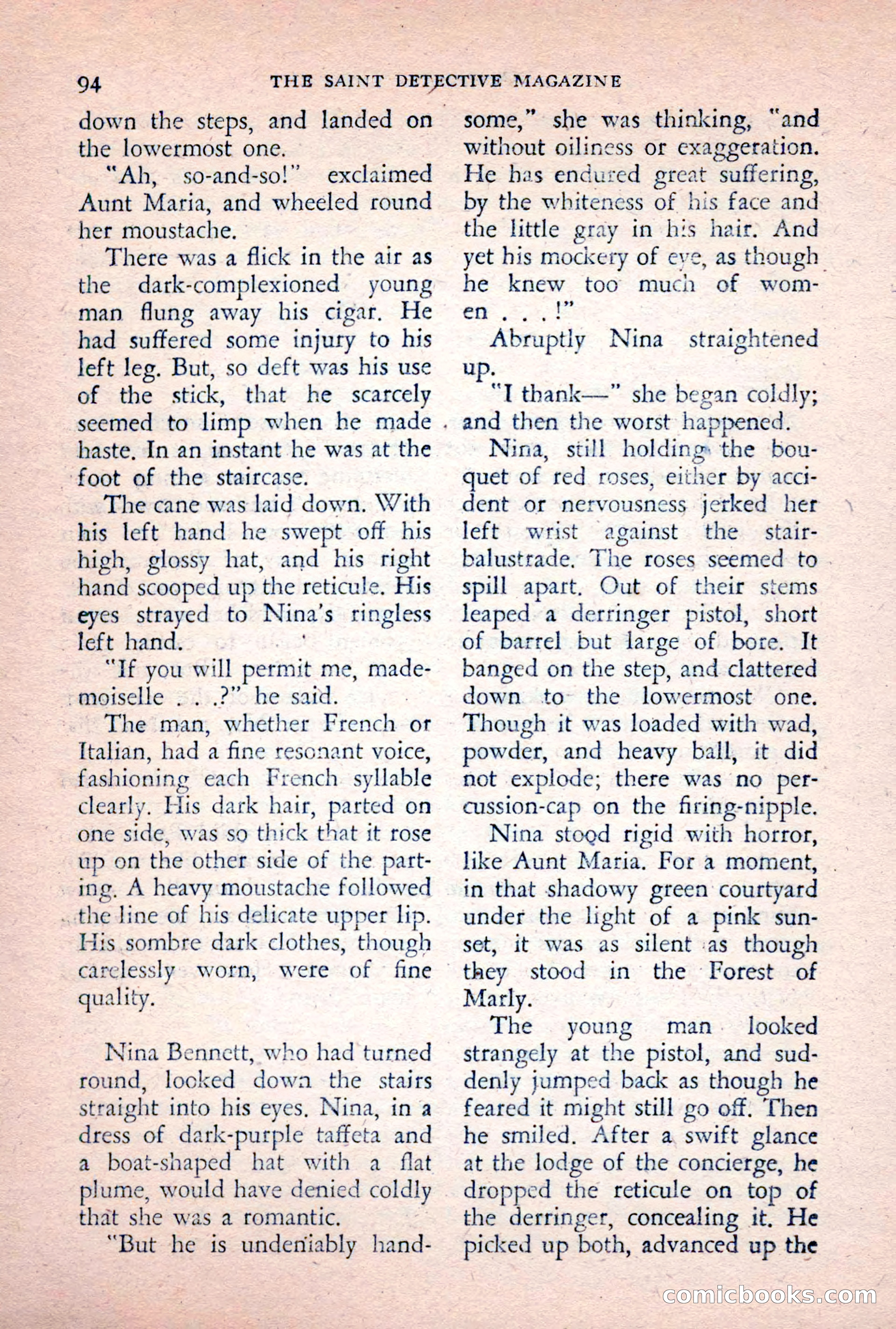 The Saint Detective Magazine, February 1956 — page 96 of 164
