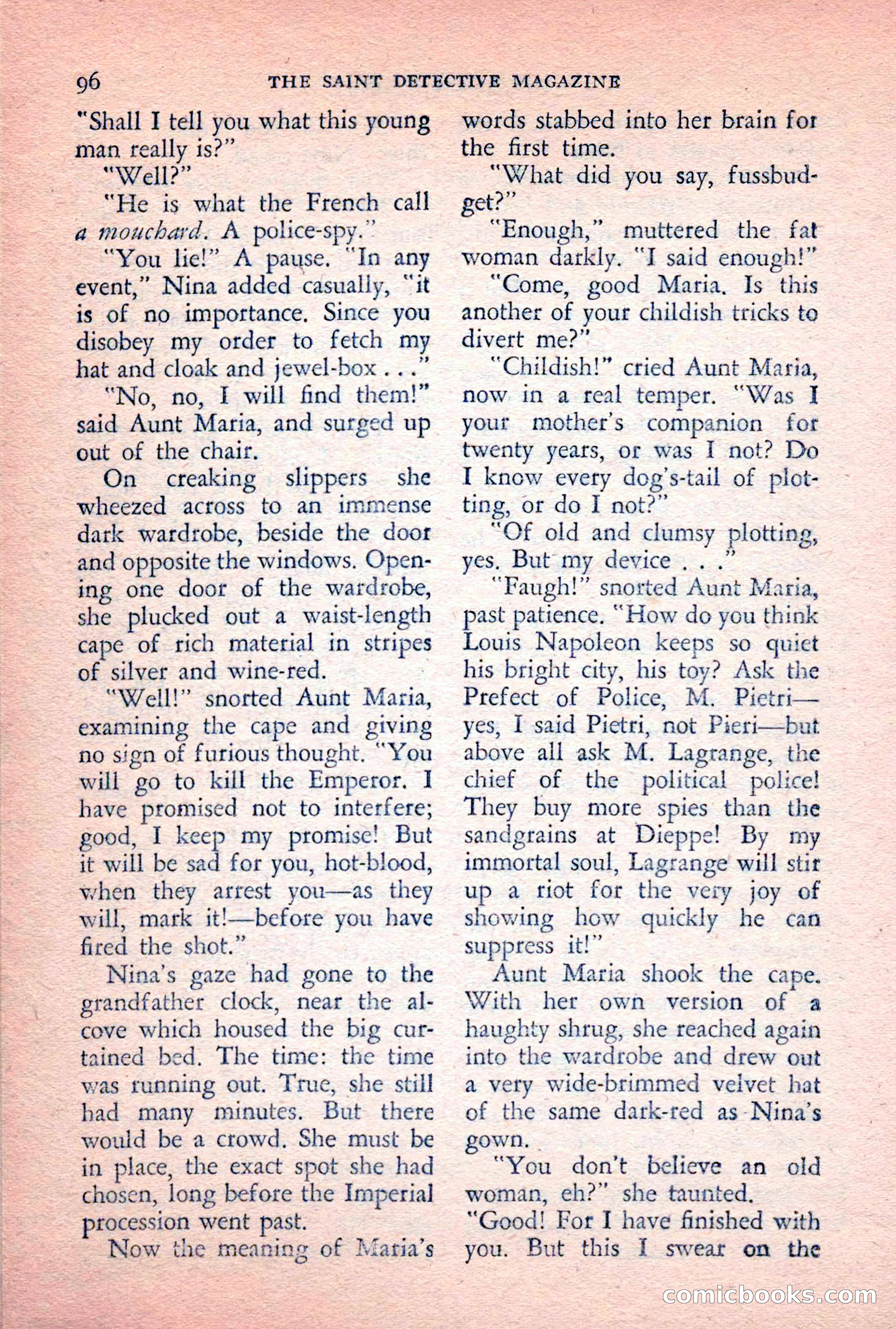 The Saint Detective Magazine, February 1956 — page 98 of 164