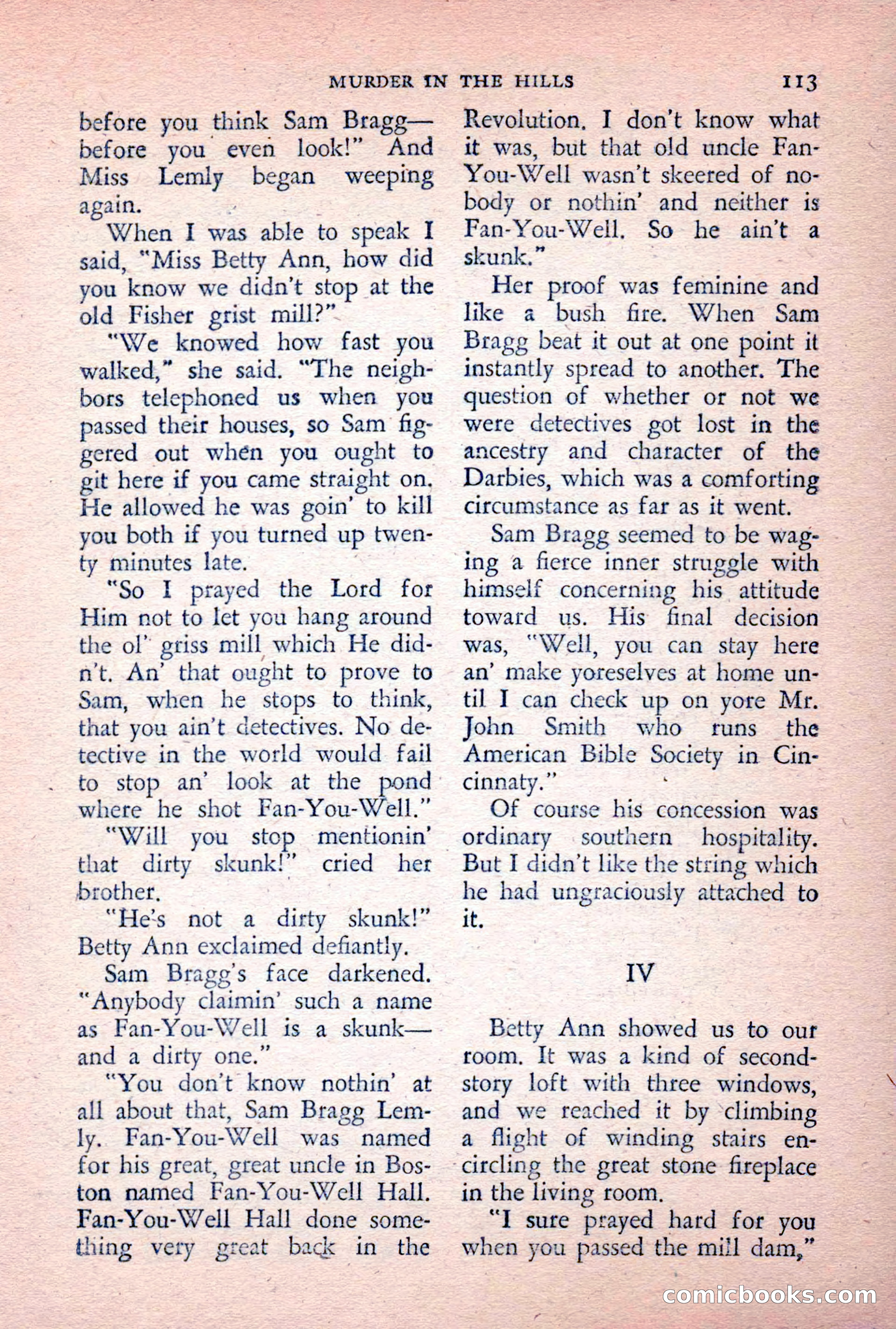 The Saint Detective Magazine, February 1956 — page 115 of 164
