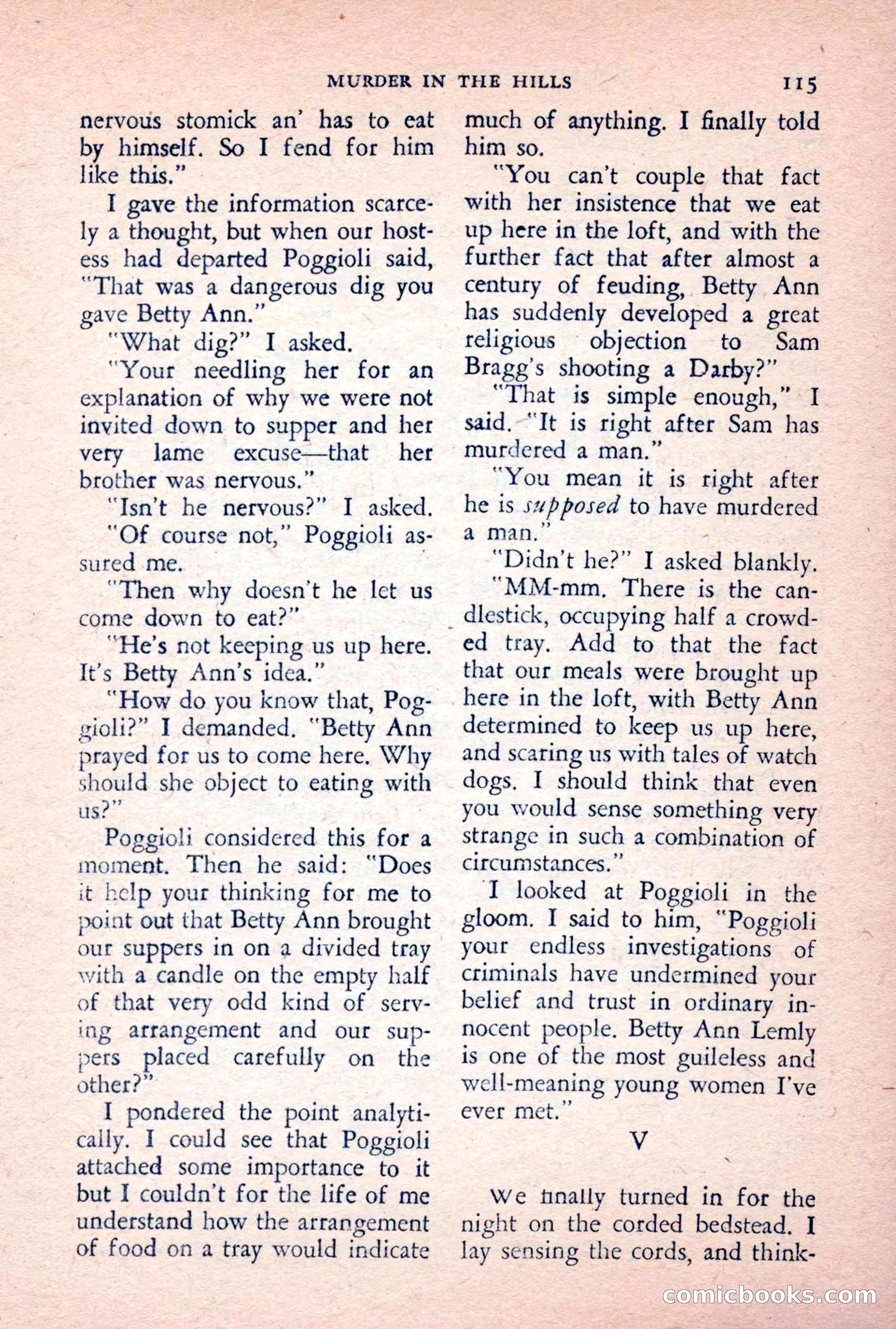 The Saint Detective Magazine, February 1956 — page 117 of 164