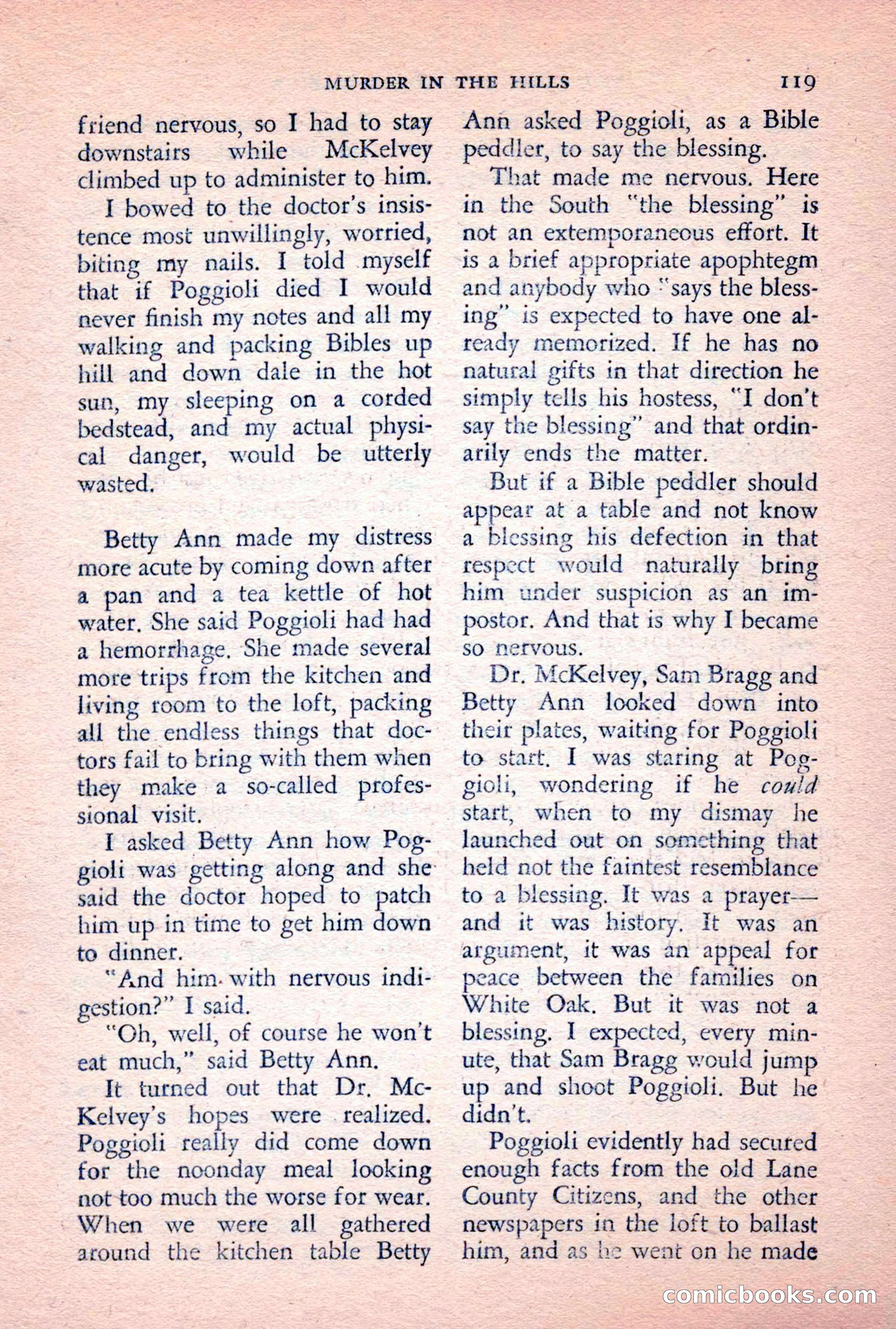 The Saint Detective Magazine, February 1956 — page 121 of 164