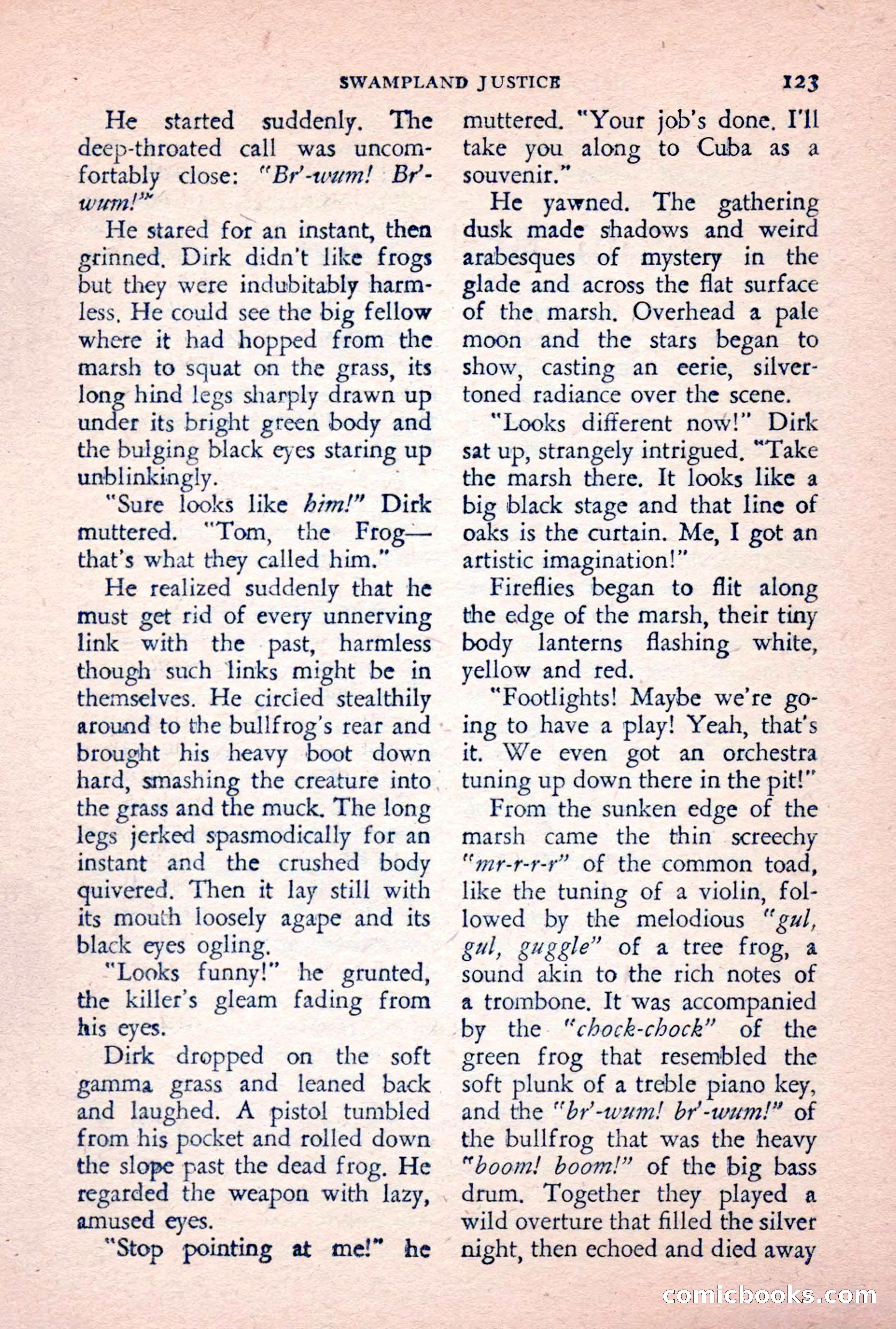 The Saint Detective Magazine, February 1956 — page 125 of 164