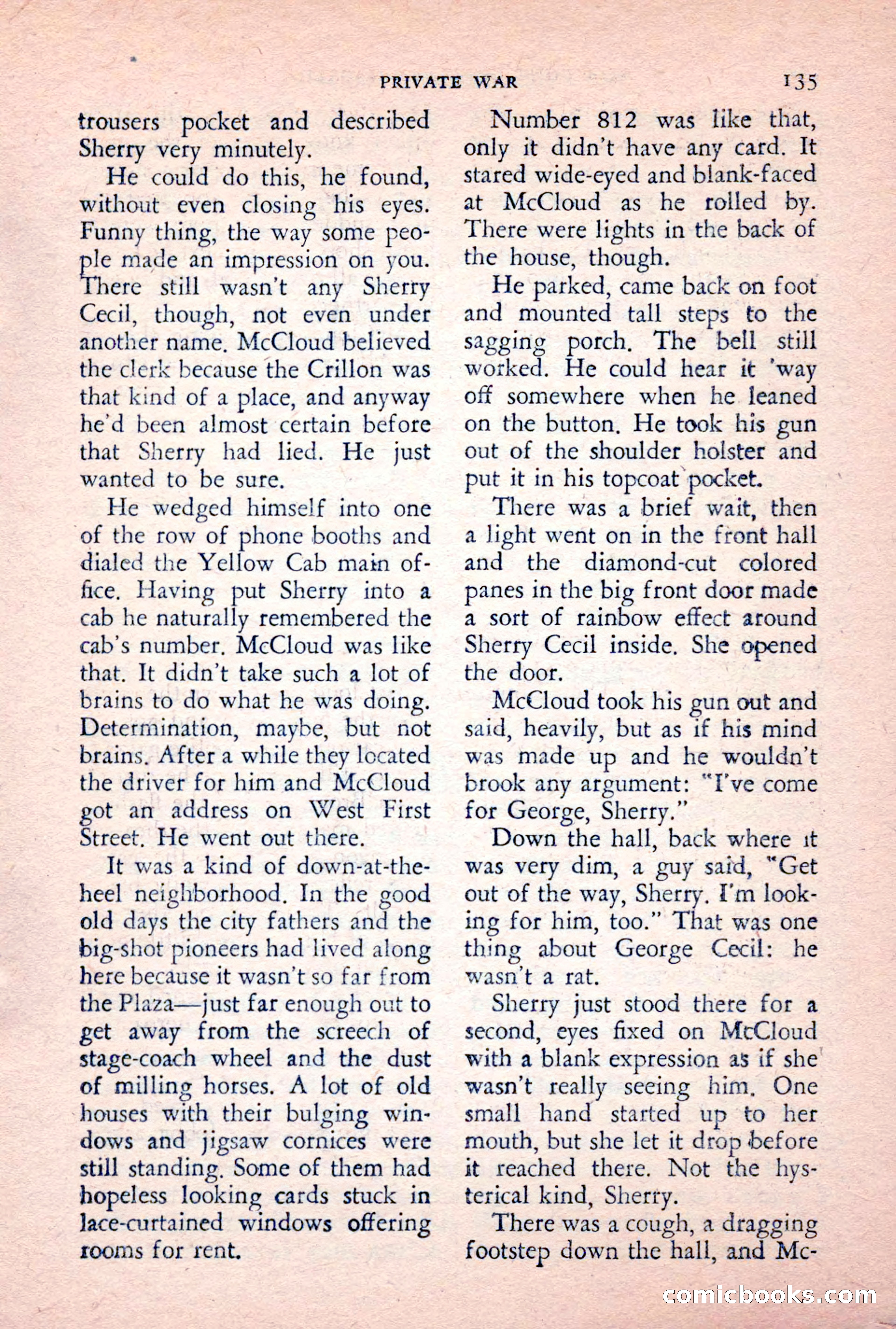 The Saint Detective Magazine, February 1956 — page 137 of 164