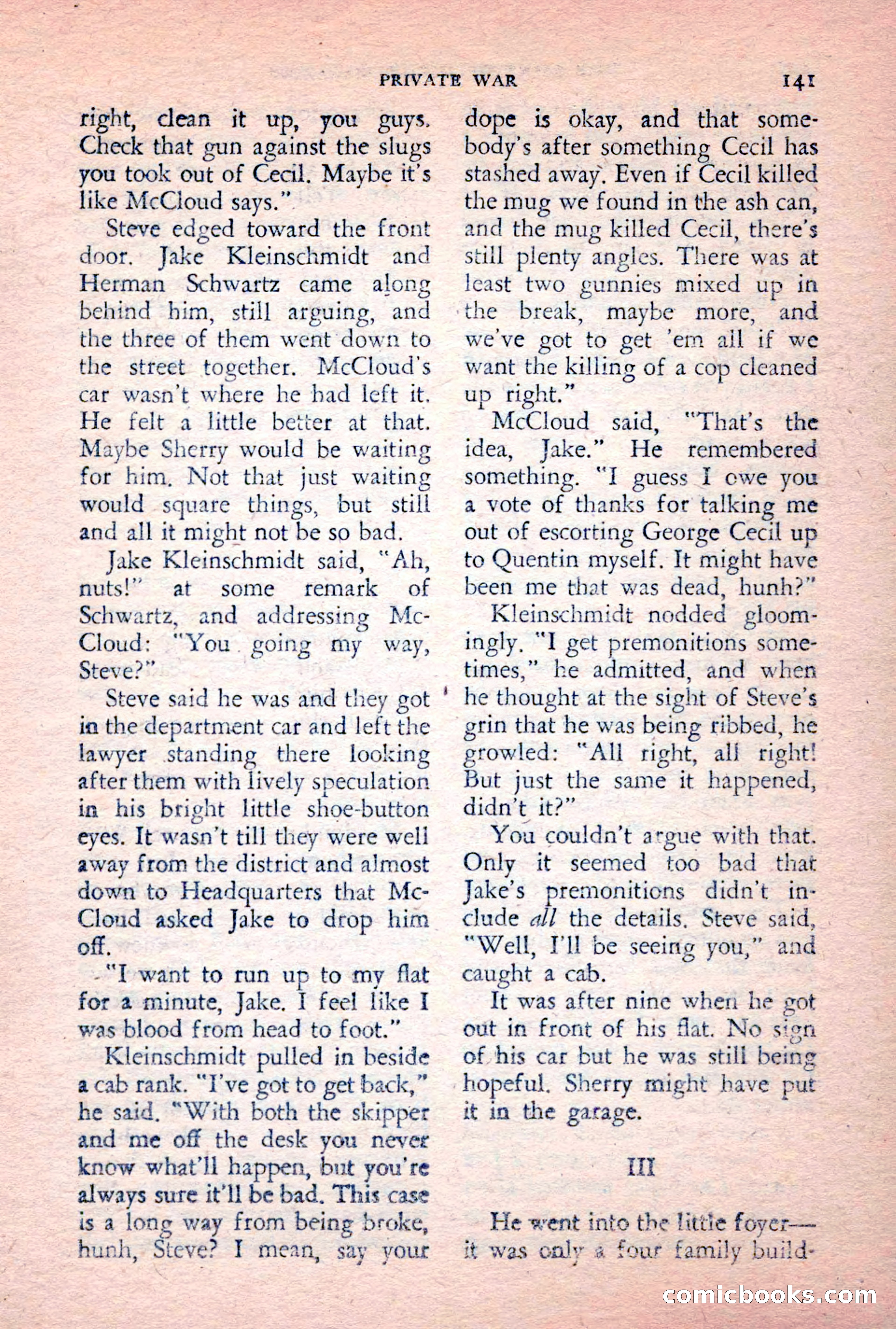 The Saint Detective Magazine, February 1956 — page 143 of 164
